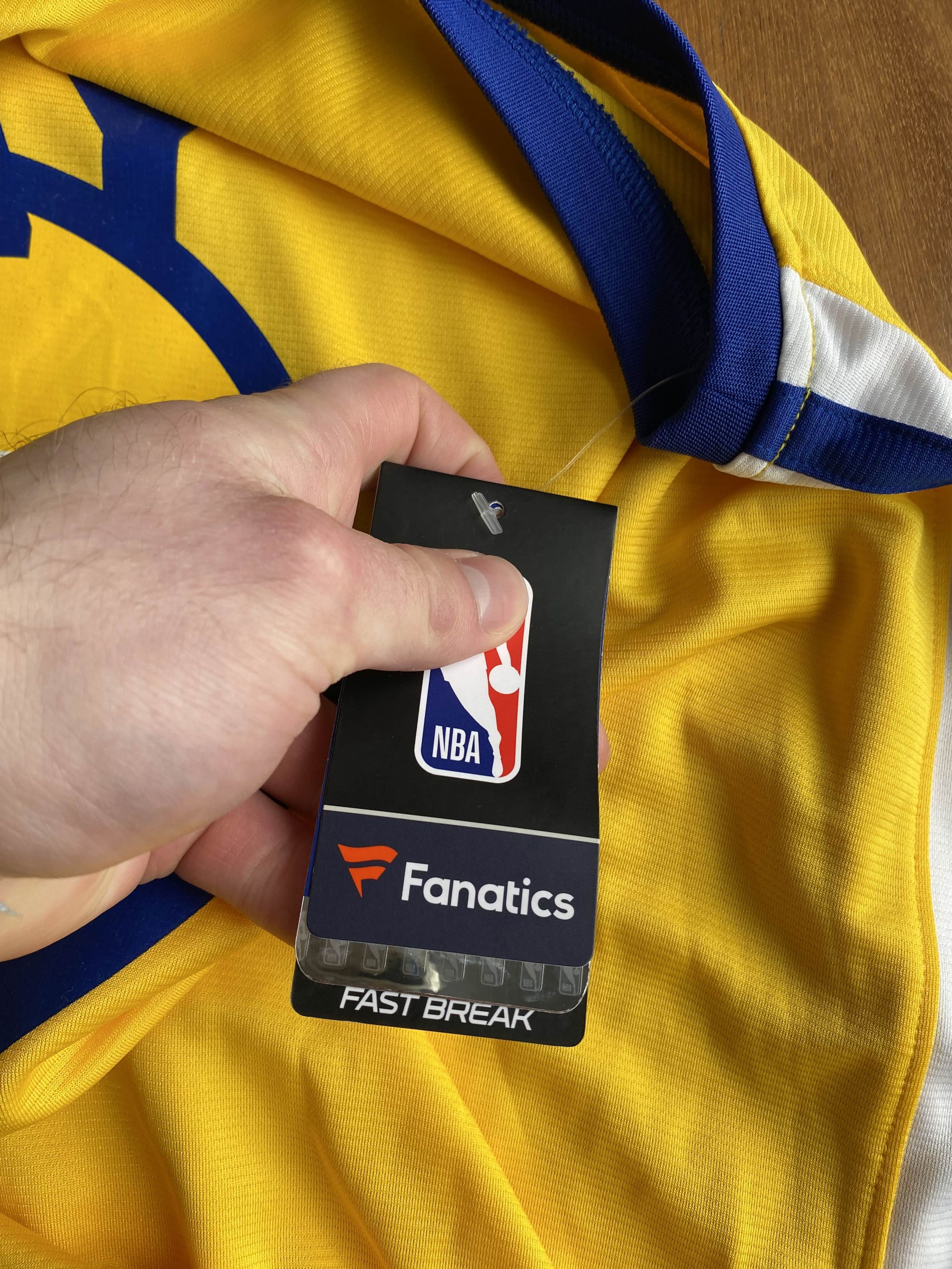 NBA D'Angelo Russel Golden State Warriors "The Bay" Jersey Size US XL / EU 56 / 4 - 7 Thumbnail