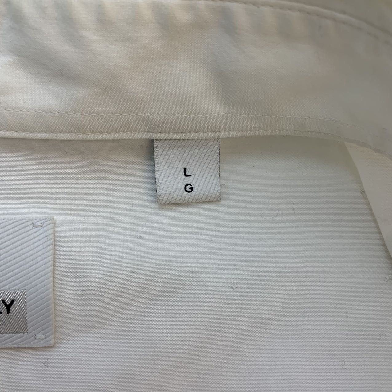 Burberry Burberry Stretch Cotton Poplin Long Sleeve Shirt K26WX Size US L / EU 52-54 / 3 - 6 Thumbnail