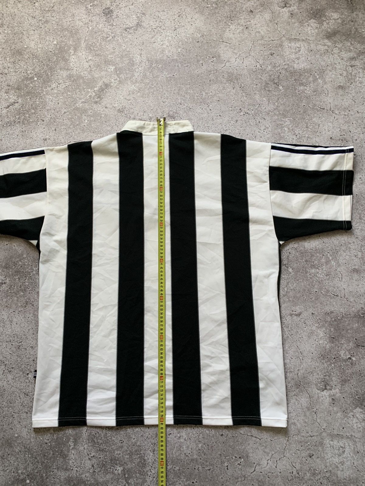 Adidas × Vintage 1995/96 ADIDAS NEWCASTLE HOME SOCCER JERSEY FOOTBALL SHIRT Size US XXL / EU 58 / 5 - 10 Thumbnail