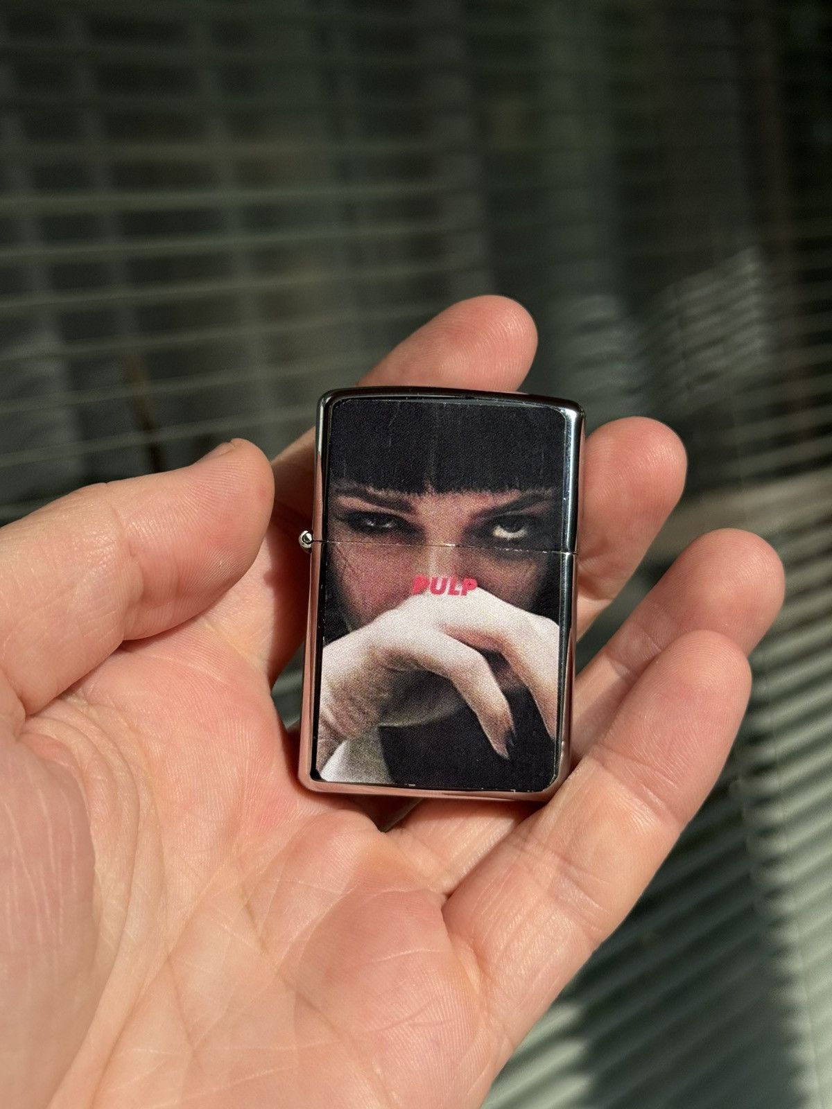 Vintage Silver vintage cigar lighter PULP girl Size ONE SIZE - 1 Thumbnail