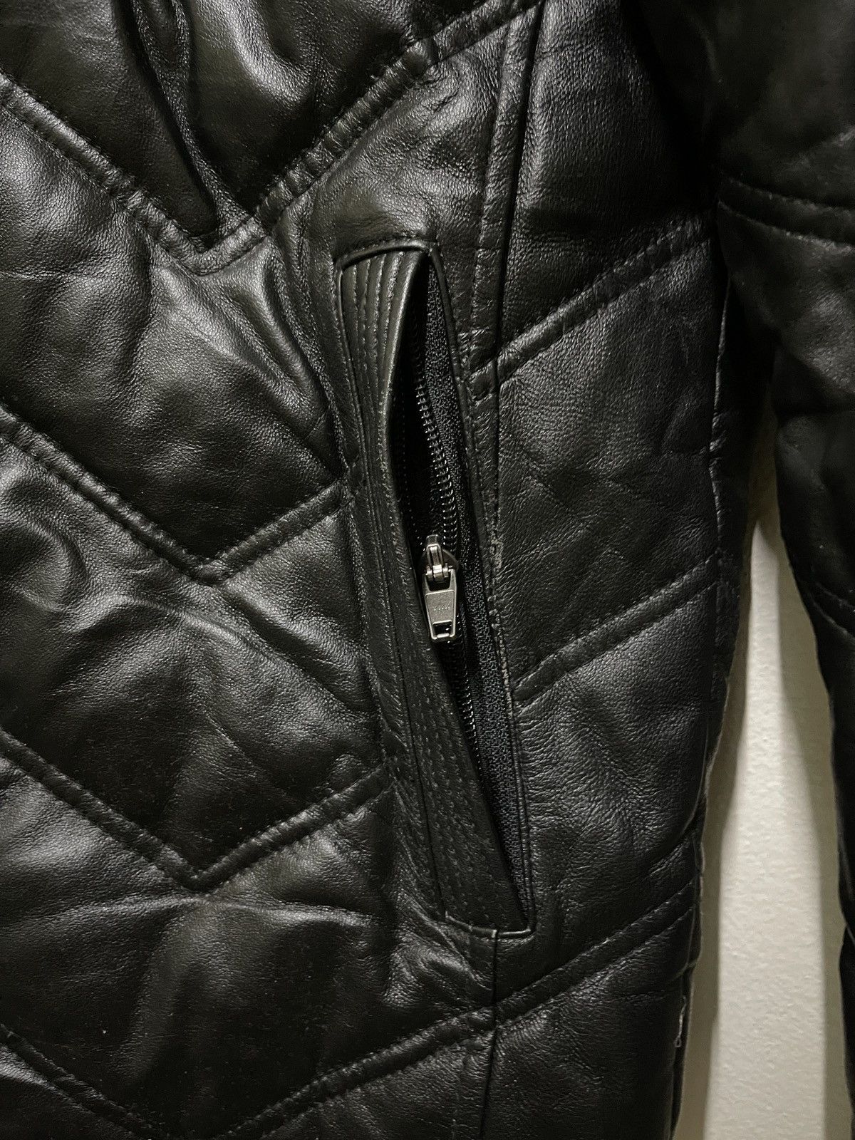 JACKROSE Jackrose Puffer Leather Jacket Attach Fur Hoodie Size US L / EU 52-54 / 3 - 7 Thumbnail