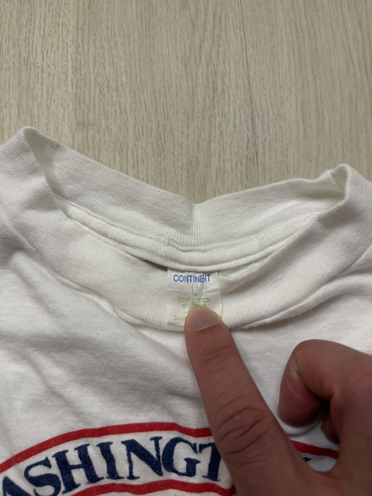 Other Vintage Washington D.C. Single Stitch Shirt Size US L / EU 52-54 / 3 - 4 Thumbnail