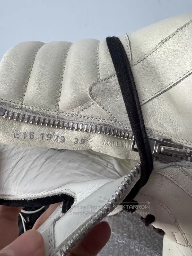 Rick Owens Rick Owens Main Line Pure White Inverted Triangle Size US 6 / EU 39 - 5 Thumbnail