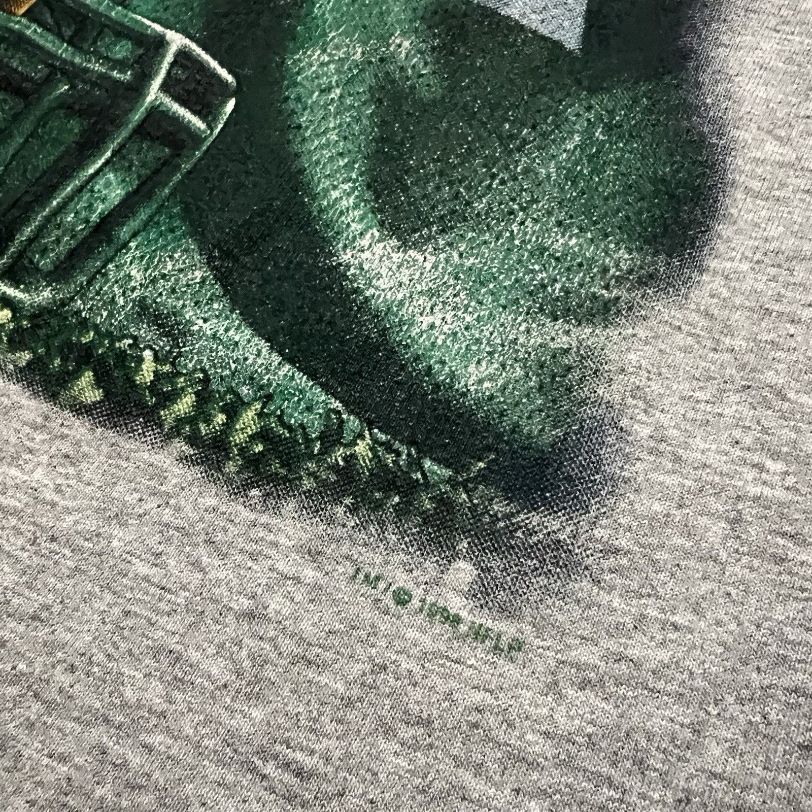 Lee VTG Green Bay Packers Grey 1998 NFL Football T Shirt 2XL Size US XXL / EU 58 / 5 - 4 Thumbnail