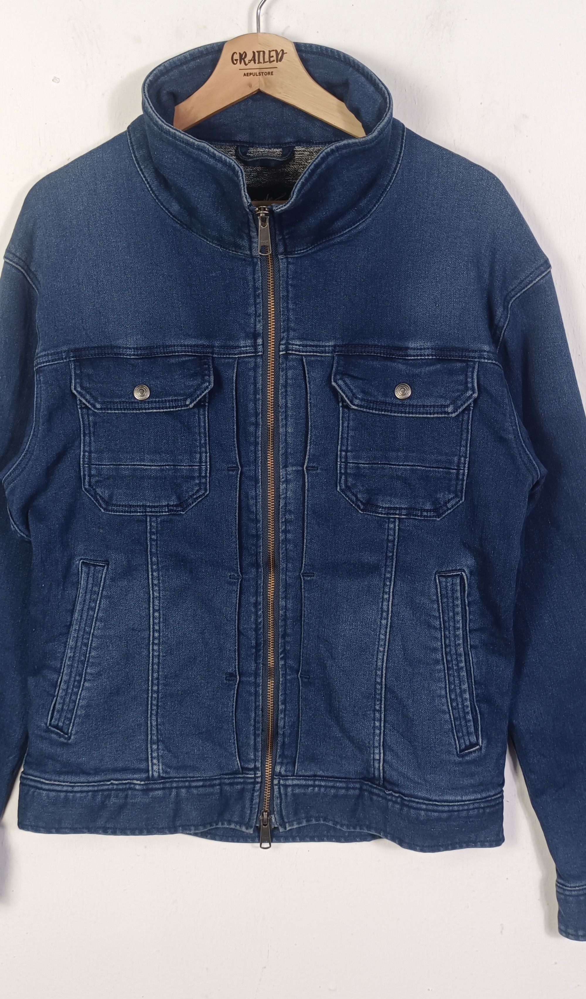Japanese Brand Fashion🔥 Japan Denim Rattle Trap Denim Jacket Size US M / EU 48-50 / 2 - 6 Thumbnail
