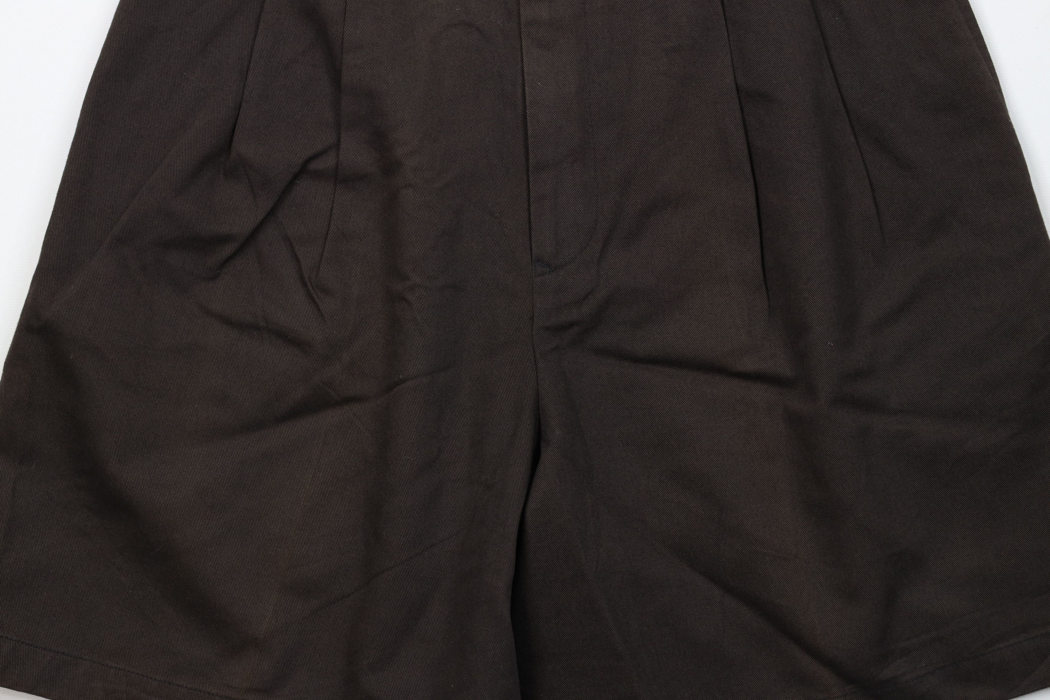 Ralph Lauren × Vintage Vintage 90s Polo Sport Ralph Lauren Pleated Shorts Brown Size 28" / US 6 / IT 42 - 3 Thumbnail