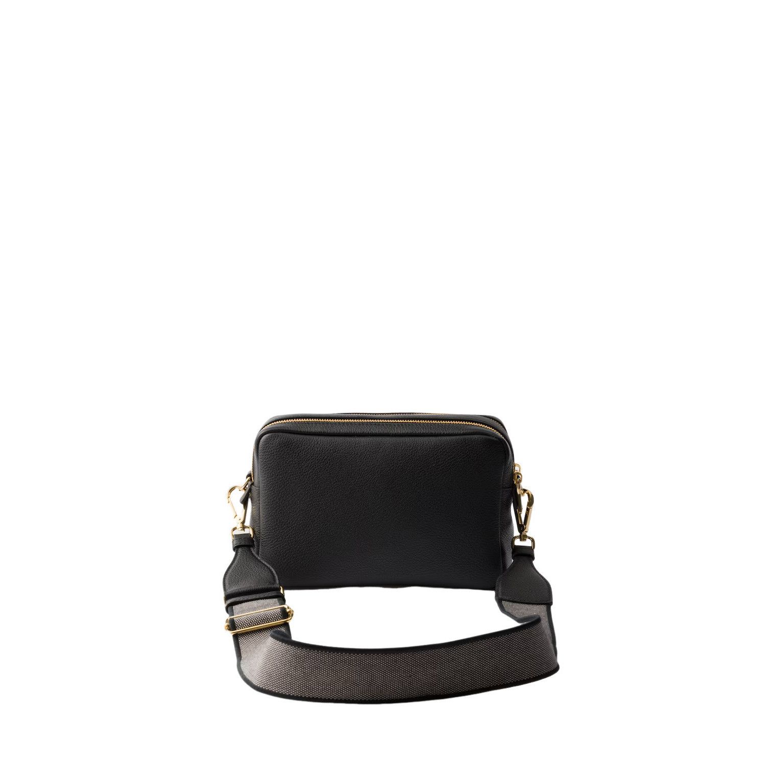 Prada PRADA $2750 Black Leather Small Shoulder Bag New & Authentic Size ONE SIZE - 3 Thumbnail
