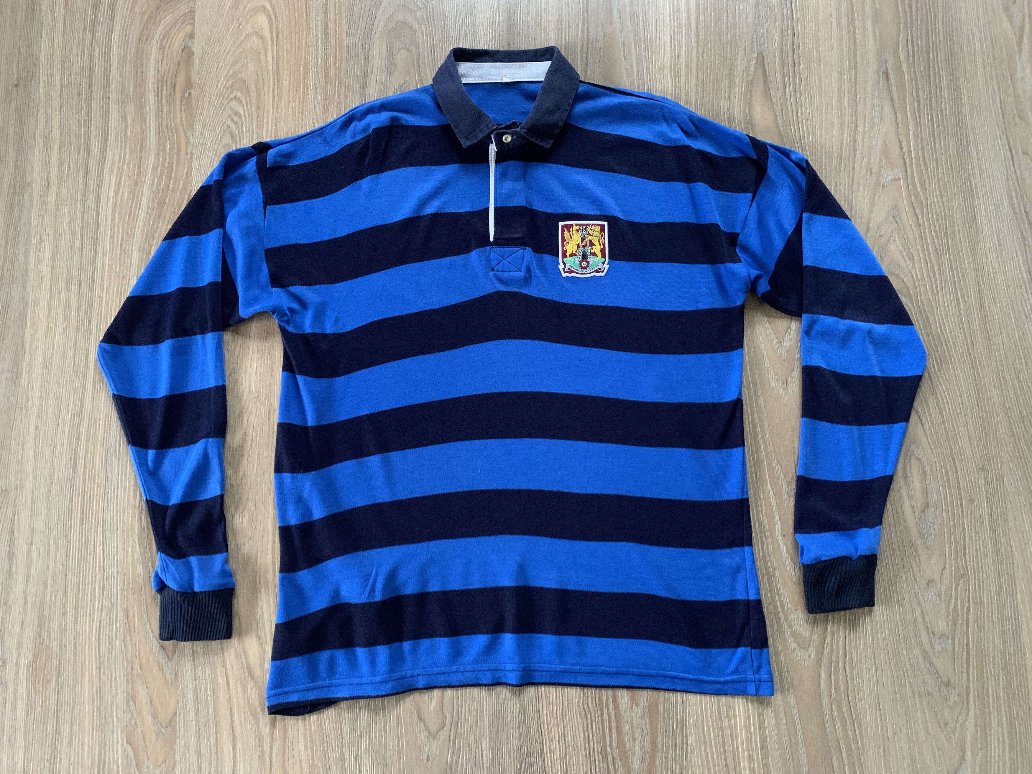 Vintage Very Rare Northampton Town FC Cotton Long Sleeve Polo Size US M / EU 48-50 / 2 - 2 Thumbnail