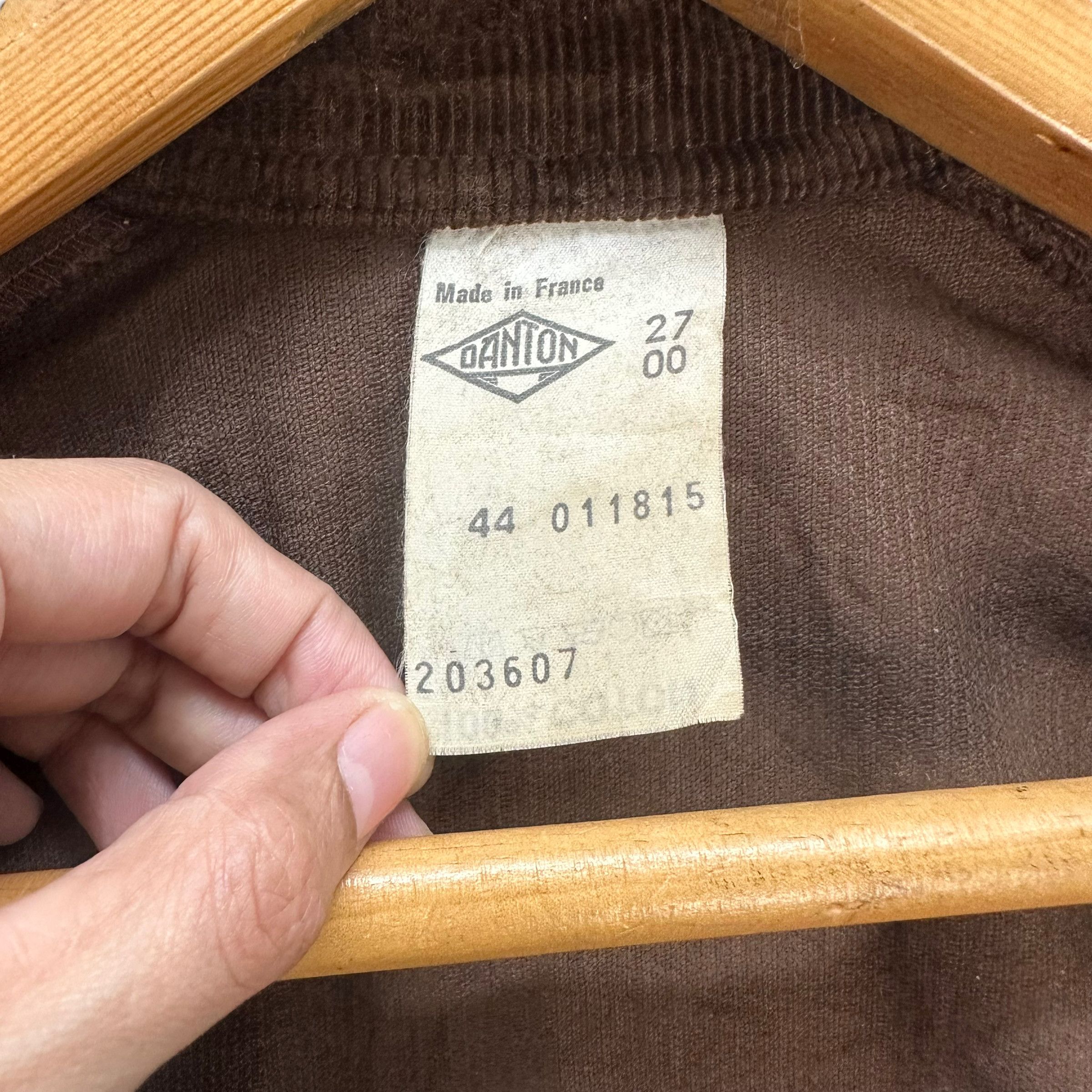 Danton RARE💥 DANTON CORDUROY JACKET #7588-155 Size US M / EU 48-50 / 2 - 7 Thumbnail