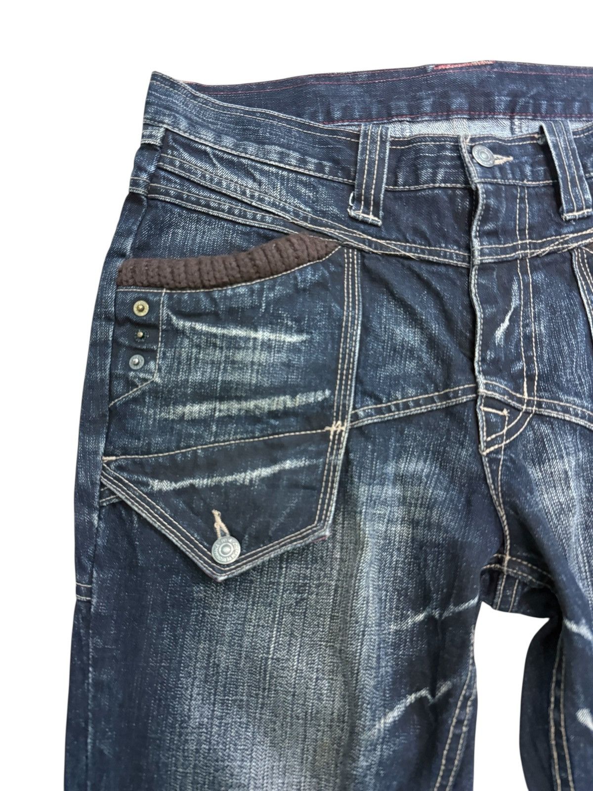 PPFM PPFM THE DESERT FOX DENIM JEANS Size US 33 - 6 Thumbnail
