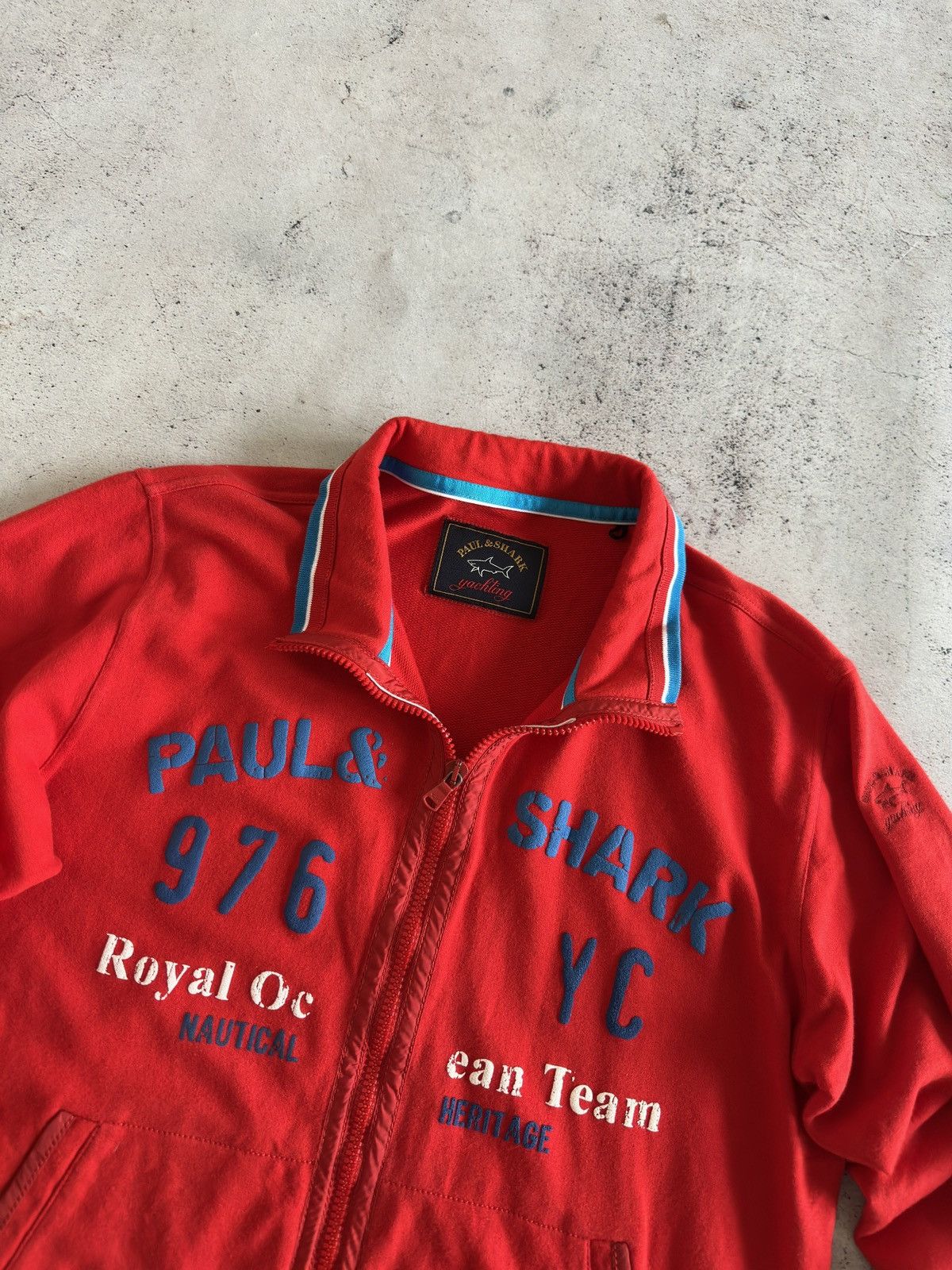 Paul & Shark Paul & Shark Red Cotton Full Zip Sweater Size 12 years Size US XS / EU 42 / 0 - 3 Thumbnail