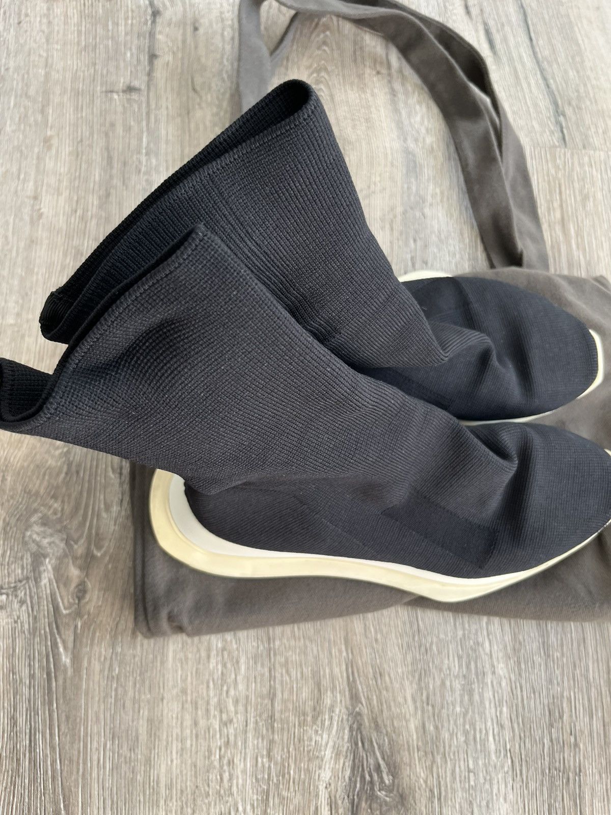 Rick Owens Drkshdw Rick Owens DRKSHDW Sock Sneaker Size US 7 / EU 40 - 4 Thumbnail