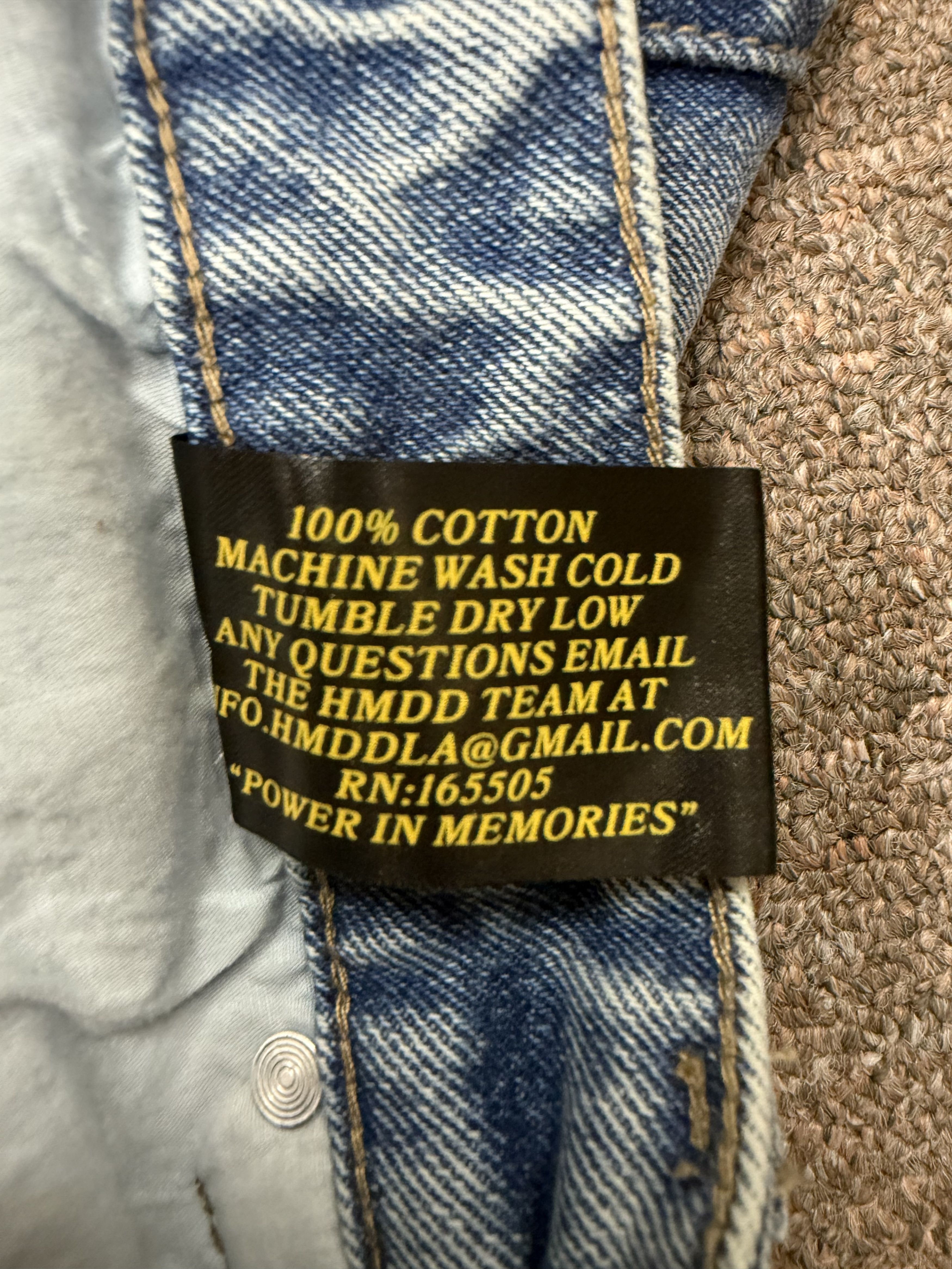 HMDD HMDD Destroyed Jorts Size US 36 / EU 52 - 4 Thumbnail