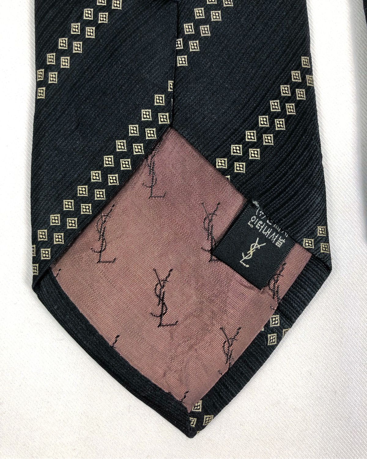 Yves Saint Laurent Rare Vintage Yves Saint Laurent YSL Silk Tie Size ONE SIZE - 5 Thumbnail