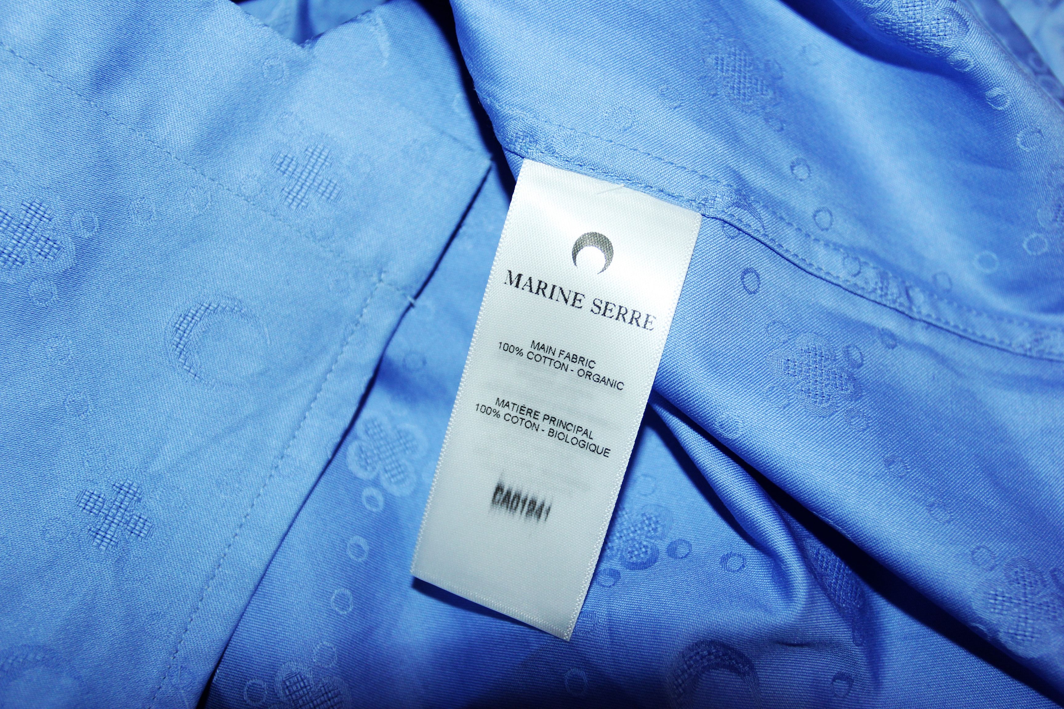 Marine Serre BNWT AW25 MARINE SERRE MOONOGRAM JACQUARD SHIRT 48 Size US M / EU 48-50 / 2 - 9 Thumbnail