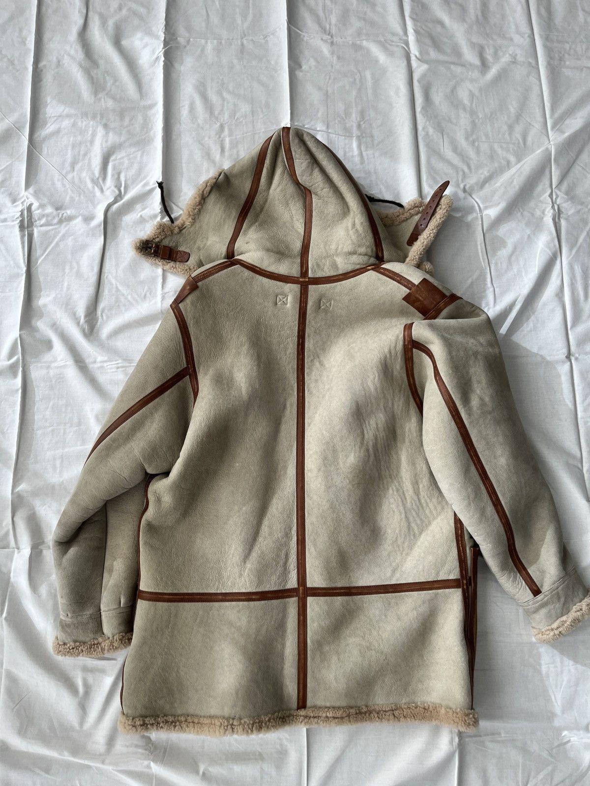 Yeezy Yeezy Season 5 Vintage Shearling Long hooded Hudson Coat Size US M / EU 48-50 / 2 - 24 Thumbnail