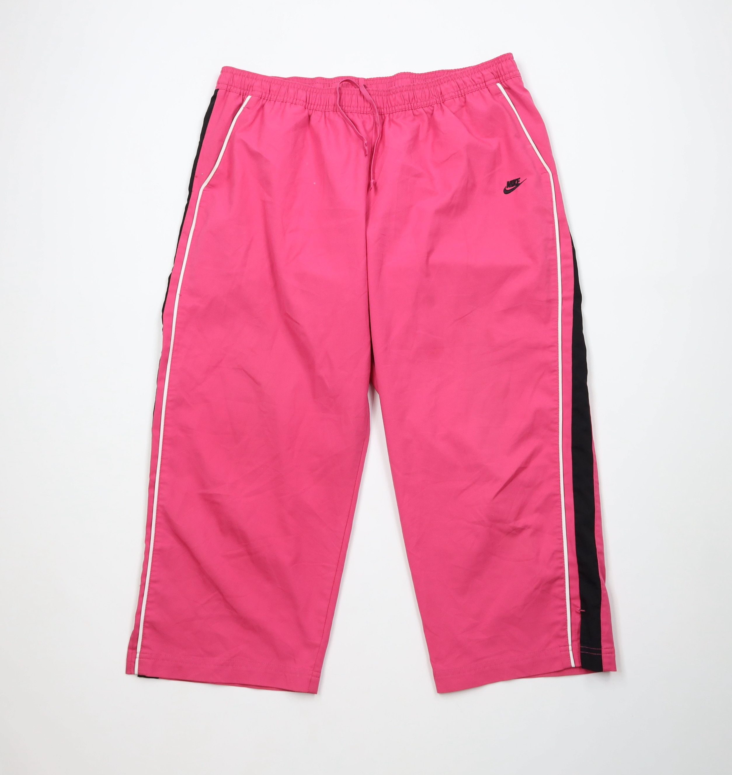 Nike Vintage Y2K Nike Travis Scott Mini Swoosh Capris Pants Pink Size 34" / US 12 / IT 48 - 1 Thumbnail