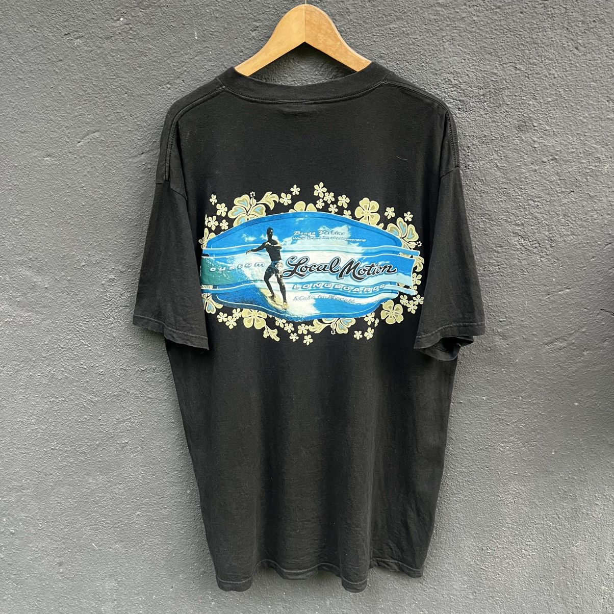 Sun Surf Thrashed Faded Vintage Local Motion Surfing Brand Tee Size US XL / EU 56 / 4 - 1 Thumbnail