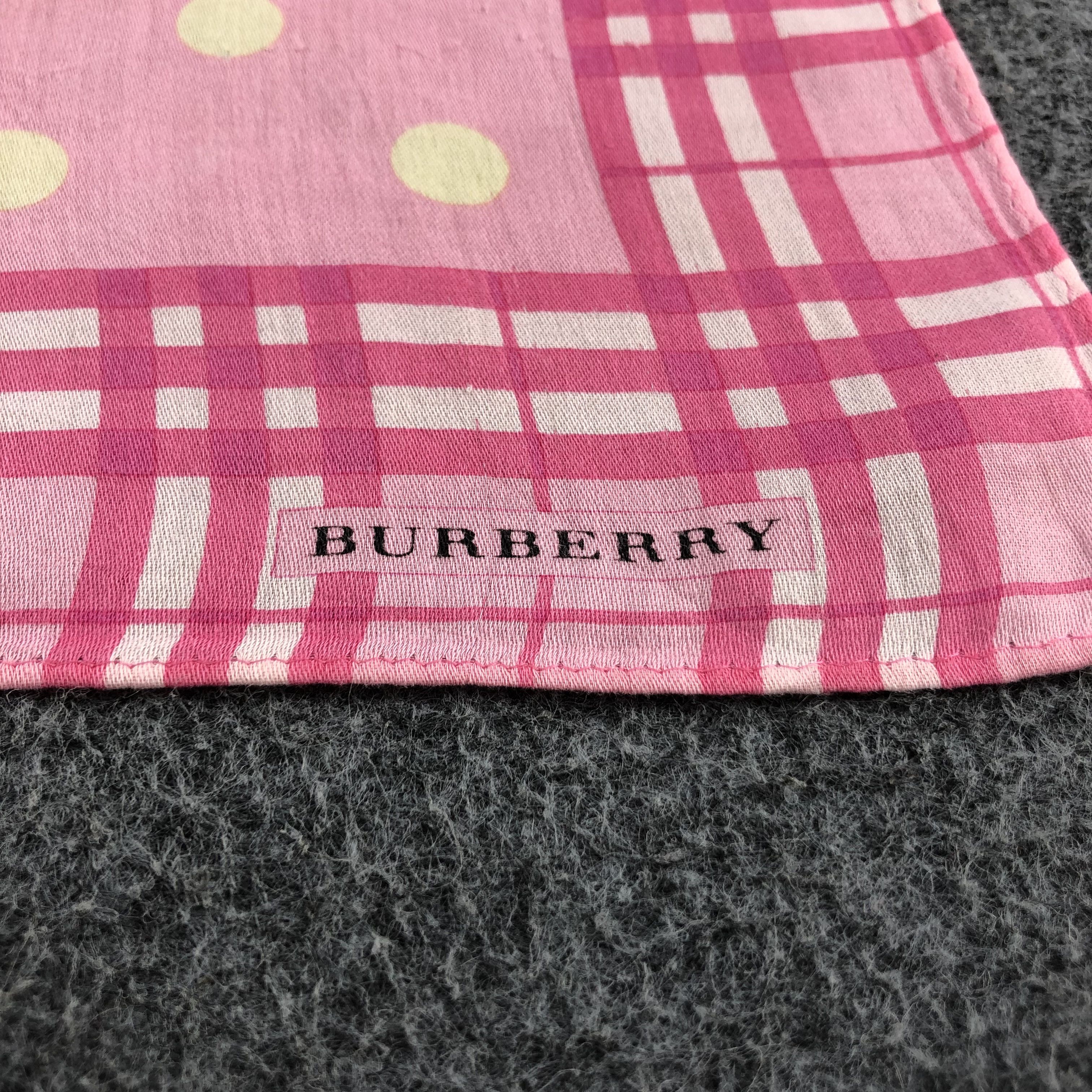 Burberry Burberry Neckerchief Handkerchief Bandana H1411 Size ONE SIZE - 3 Thumbnail