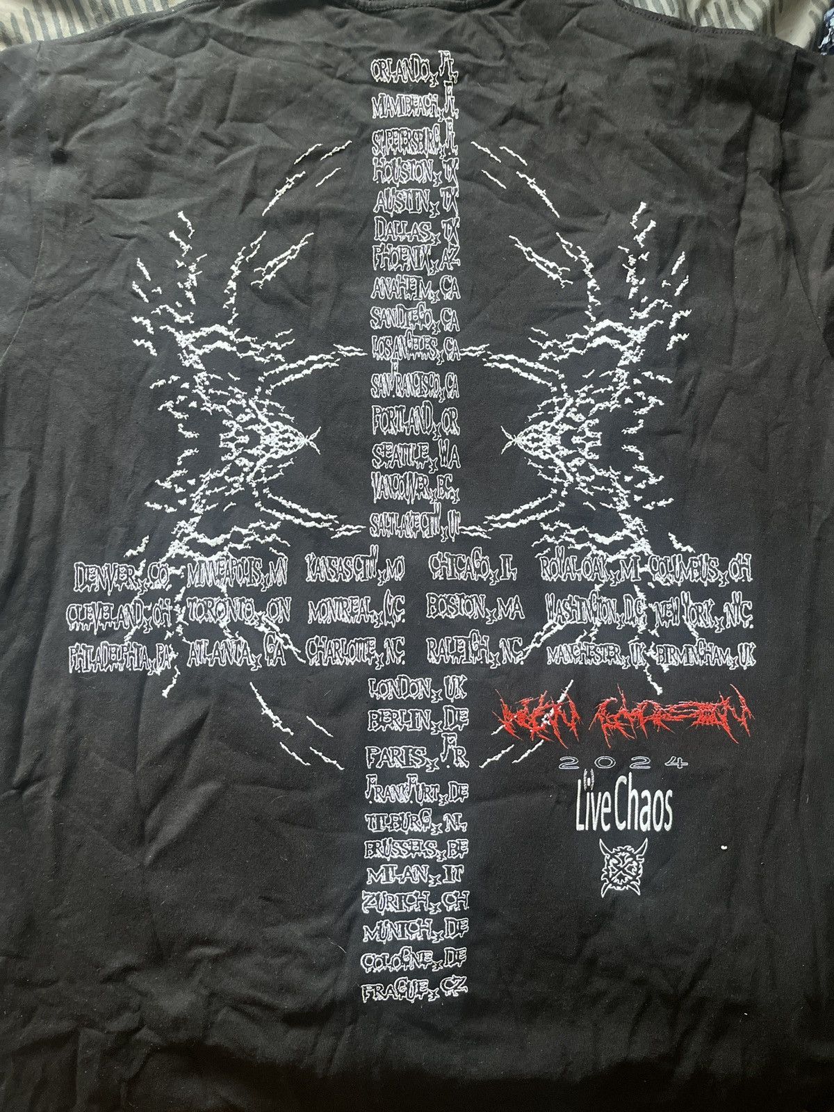 Designer × Destroy Lonely × Ken Carson Ken Carson A Great Chaos “GoreCore” Tour Merch Size US M / EU 48-50 / 2 - 2 Thumbnail