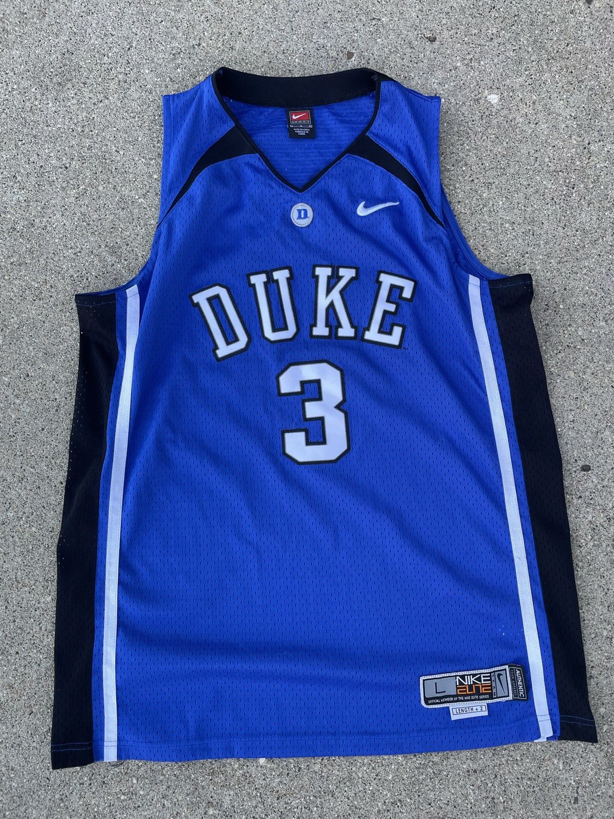 Nike Y2k Duke Blue Devils Basketball Jersey 