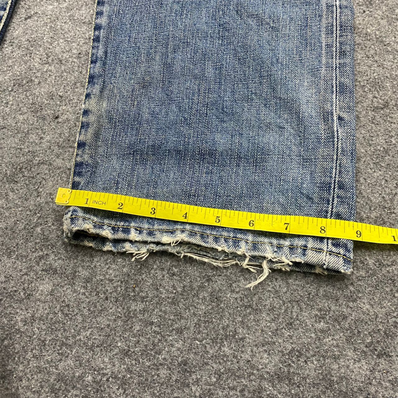 Japanese Brand 💥Best Offer💥Vintage Uniqlo Distressed Denim Size US 34 / EU 50 - 8 Thumbnail
