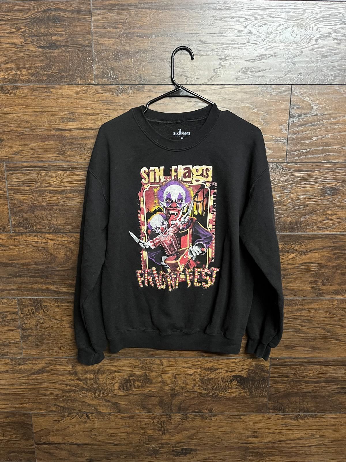Other Six Flags Fright Fest Crewneck Sweatshirt - M Size US M / EU 48-50 / 2 - 1 Thumbnail