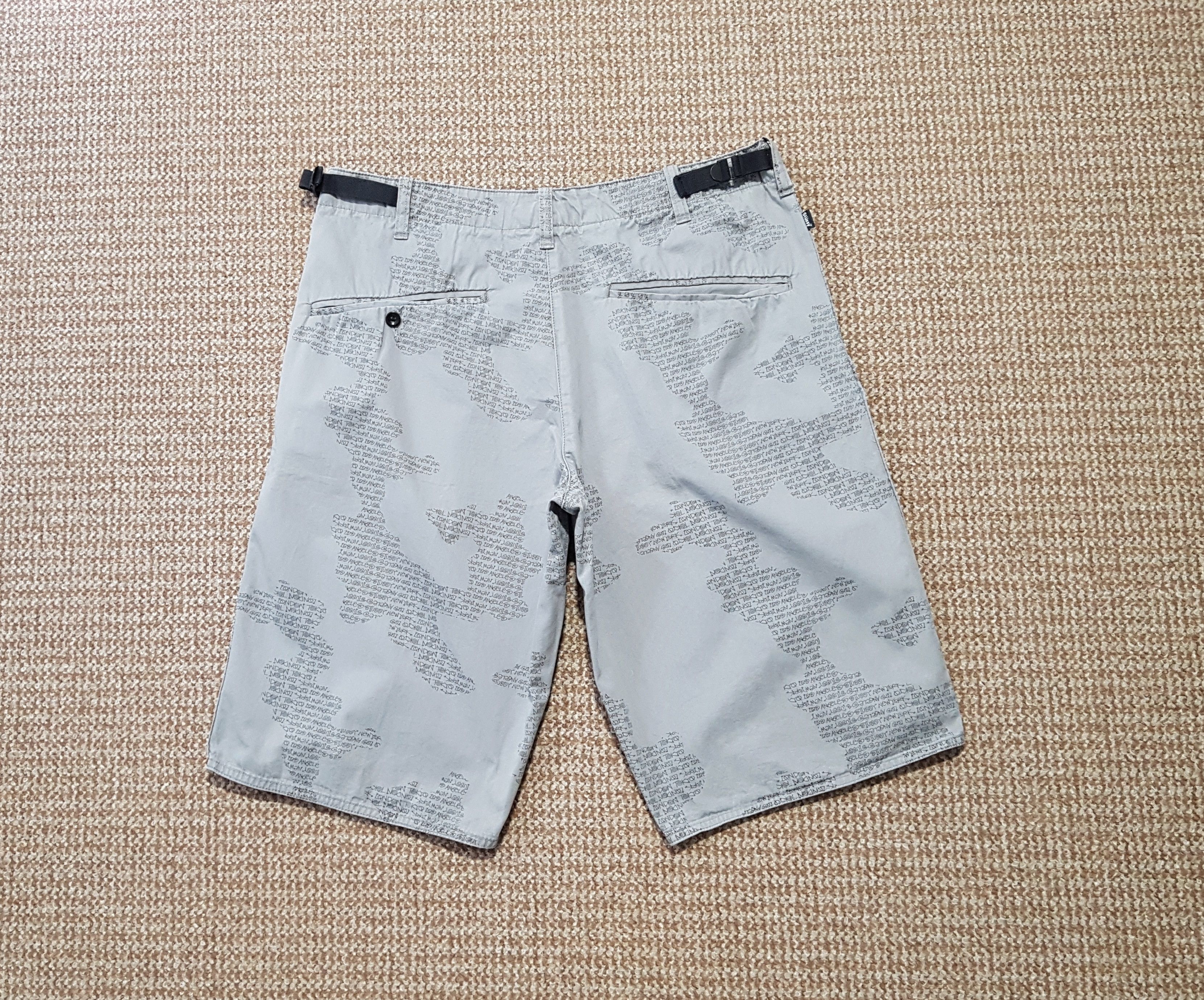 Stussy Stussy Vintage Y2K Spellout Camouflage AOP Military Shorts Size US 34 / EU 50 - 4 Thumbnail