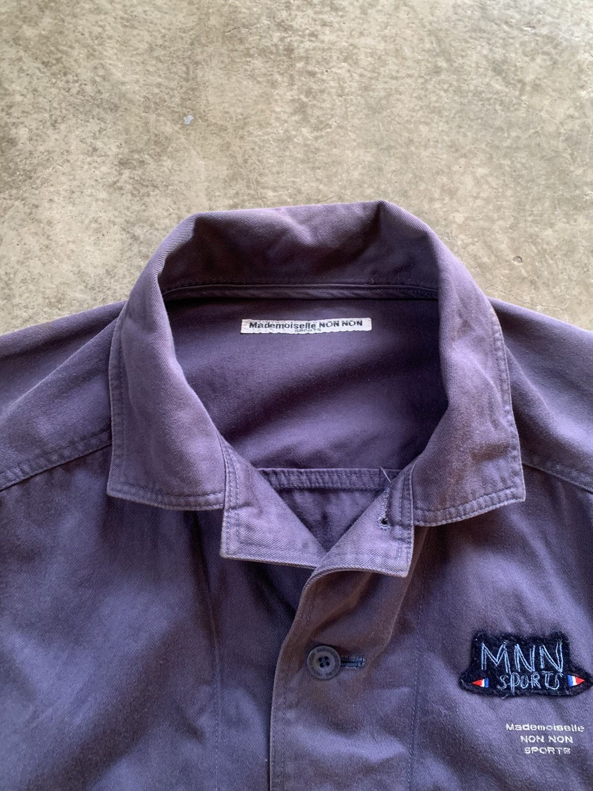 Japanese Brand × Mademoiselle Non Non mademoiselle Non Non sports spell out jacket Size US M / EU 48-50 / 2 - 4 Thumbnail