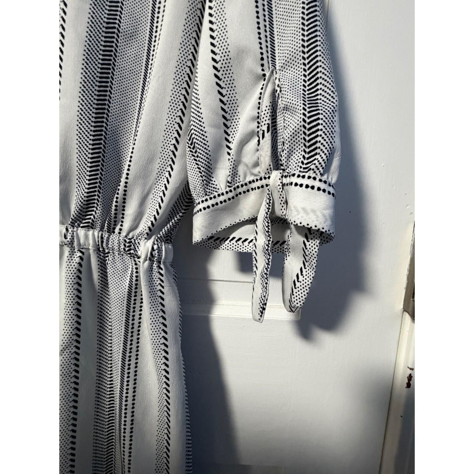 Other Hint of Blush Striped Tunic Dress Womens Medium White Blue Size M / US 6-8 / IT 42-44 - 4 Thumbnail