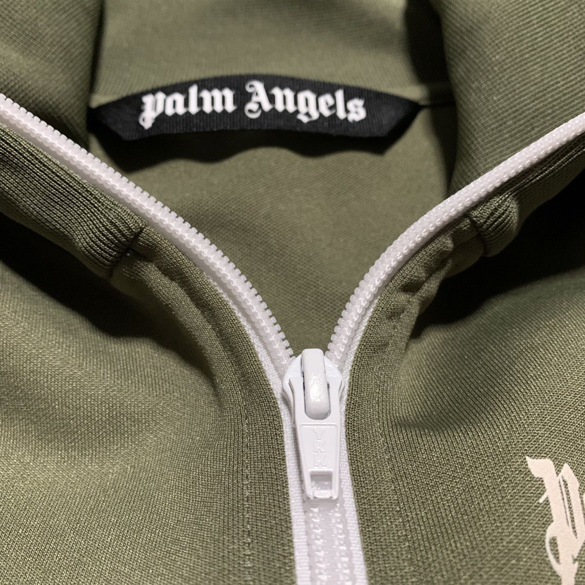Palm Angels Palm Angels Medium Track Jacket Classic Khaki Green Track Size US M / EU 48-50 / 2 - 9 Thumbnail