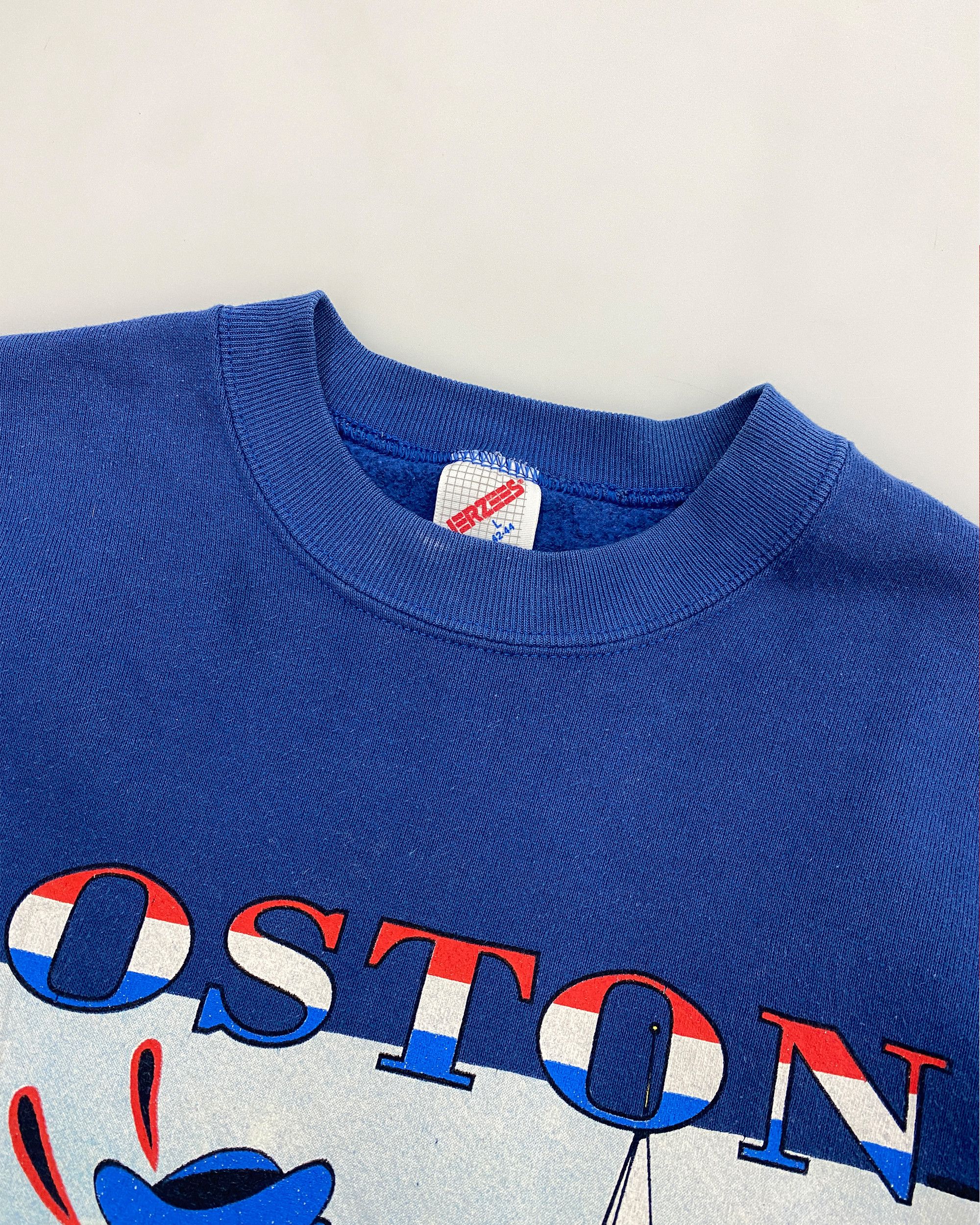Disney 1980s Made in USA Disney Boston Crewneck Size US L / EU 52-54 / 3 - 4 Thumbnail