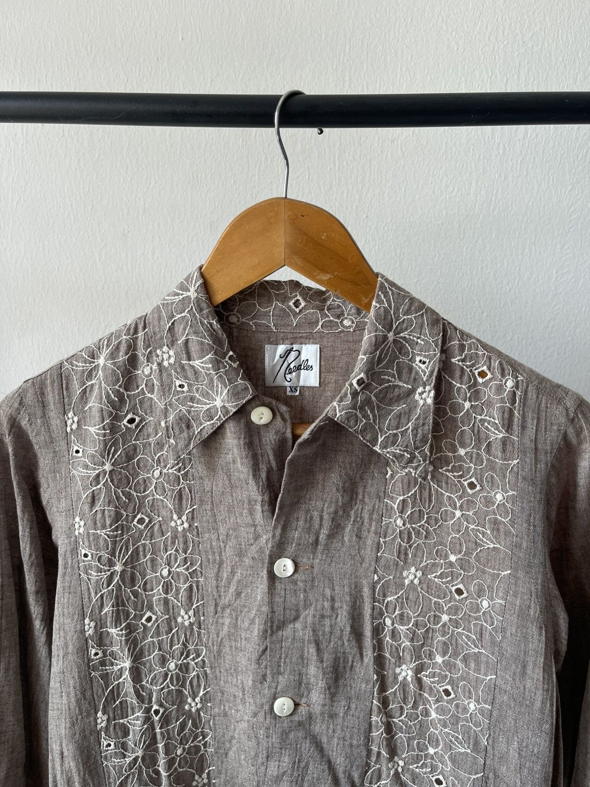 Needles Needless Flower embroidered Button Up Size US S / EU 44-46 / 1 - 3 Thumbnail