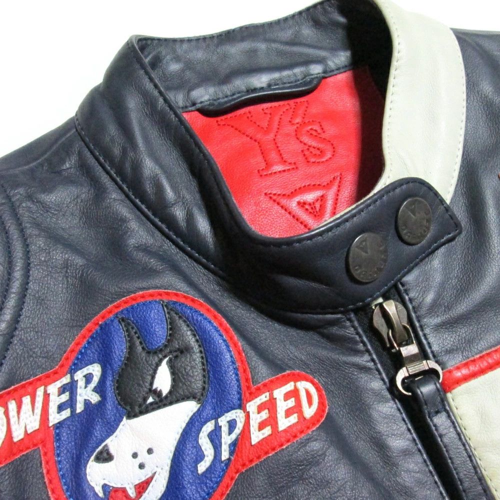 Yohji Yamamoto Y's Yohji Yamamoto × DAINESE real leather rider jacket Size US XXL / EU 58 / 5 - 5 Thumbnail