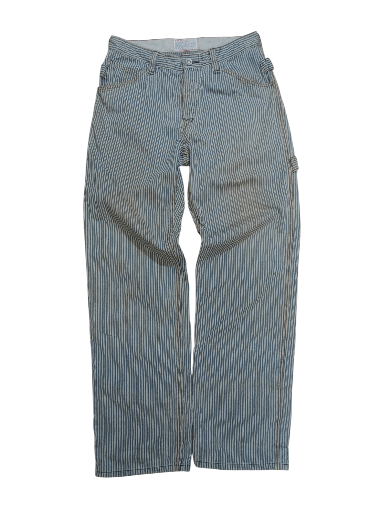 Nanamica Rare Vintage Nanamica Carpenter Hickory Jeans Size US 32 / EU 48 - 1 Thumbnail