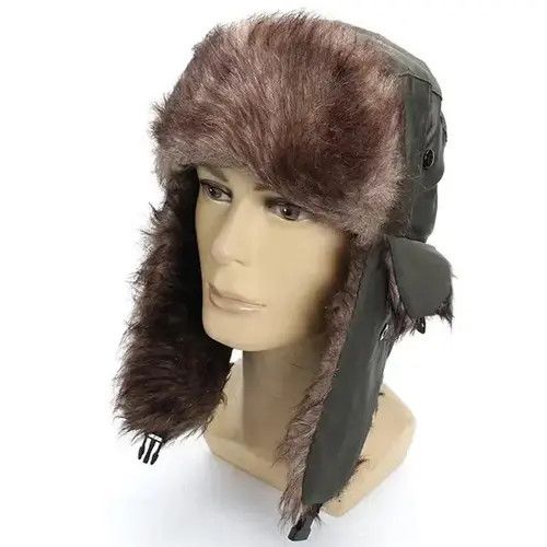 Other Winter Trapper Aviator Earflap Ski Bomber Faux Fur Hat Size ONE SIZE - 1 Thumbnail