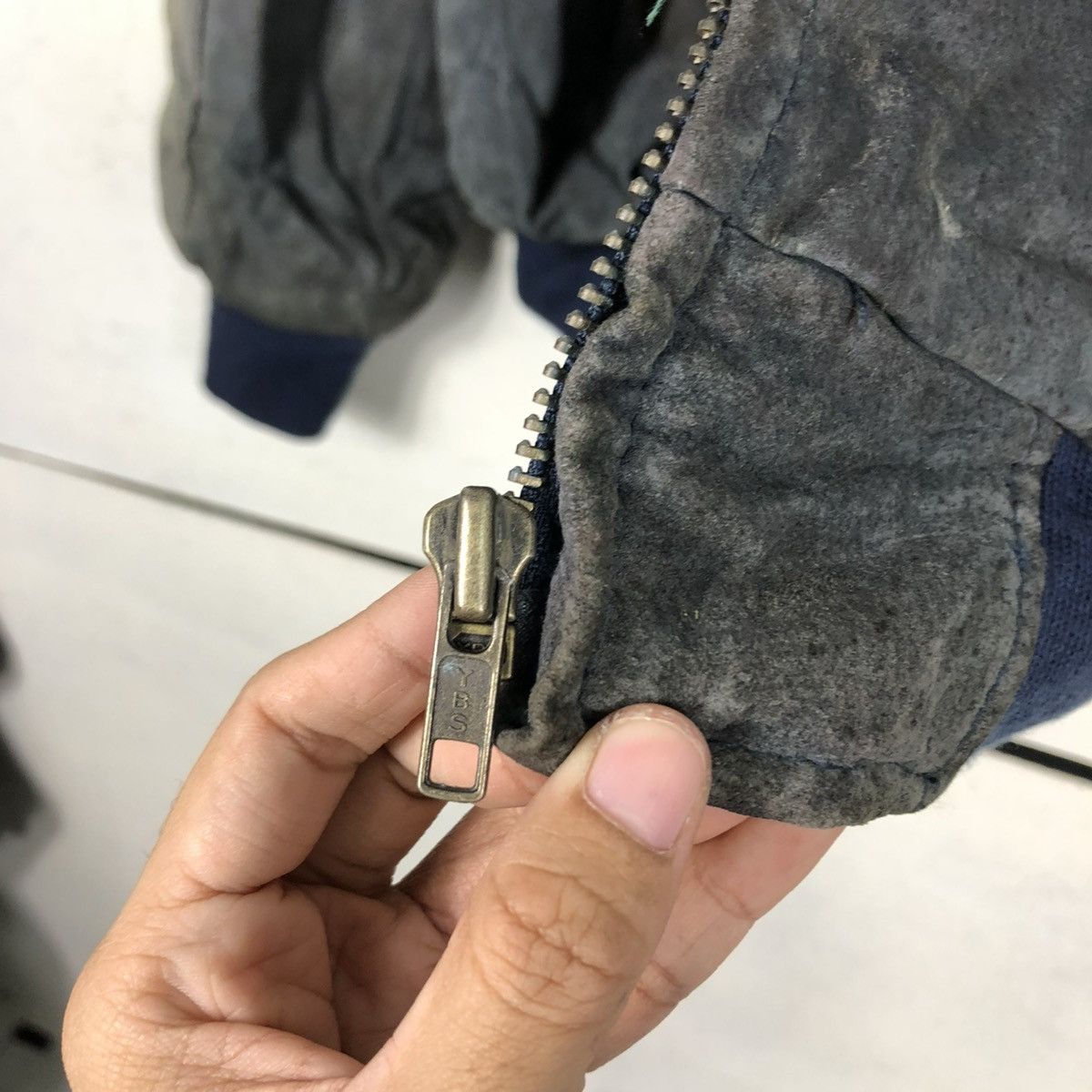 Japanese Brand 🔥VINTAGE LEATHER JACKET BOMBER BACK LOT ISSEY MIYAKE Size US L / EU 52-54 / 3 - 17 Thumbnail
