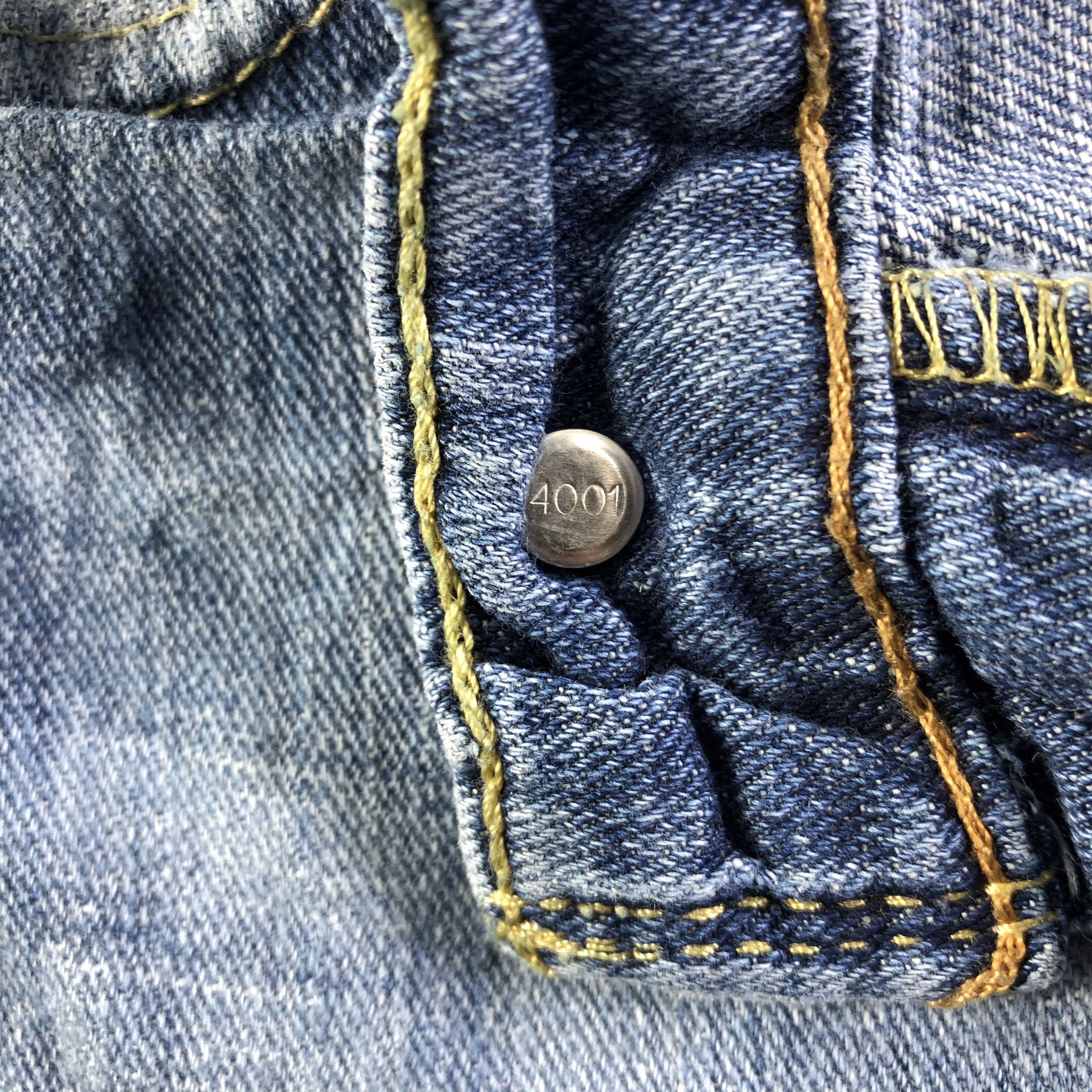 Levi's Vintage Blue Wash Levis 505 Jeans-J4504 Size US 35 - 8 Thumbnail