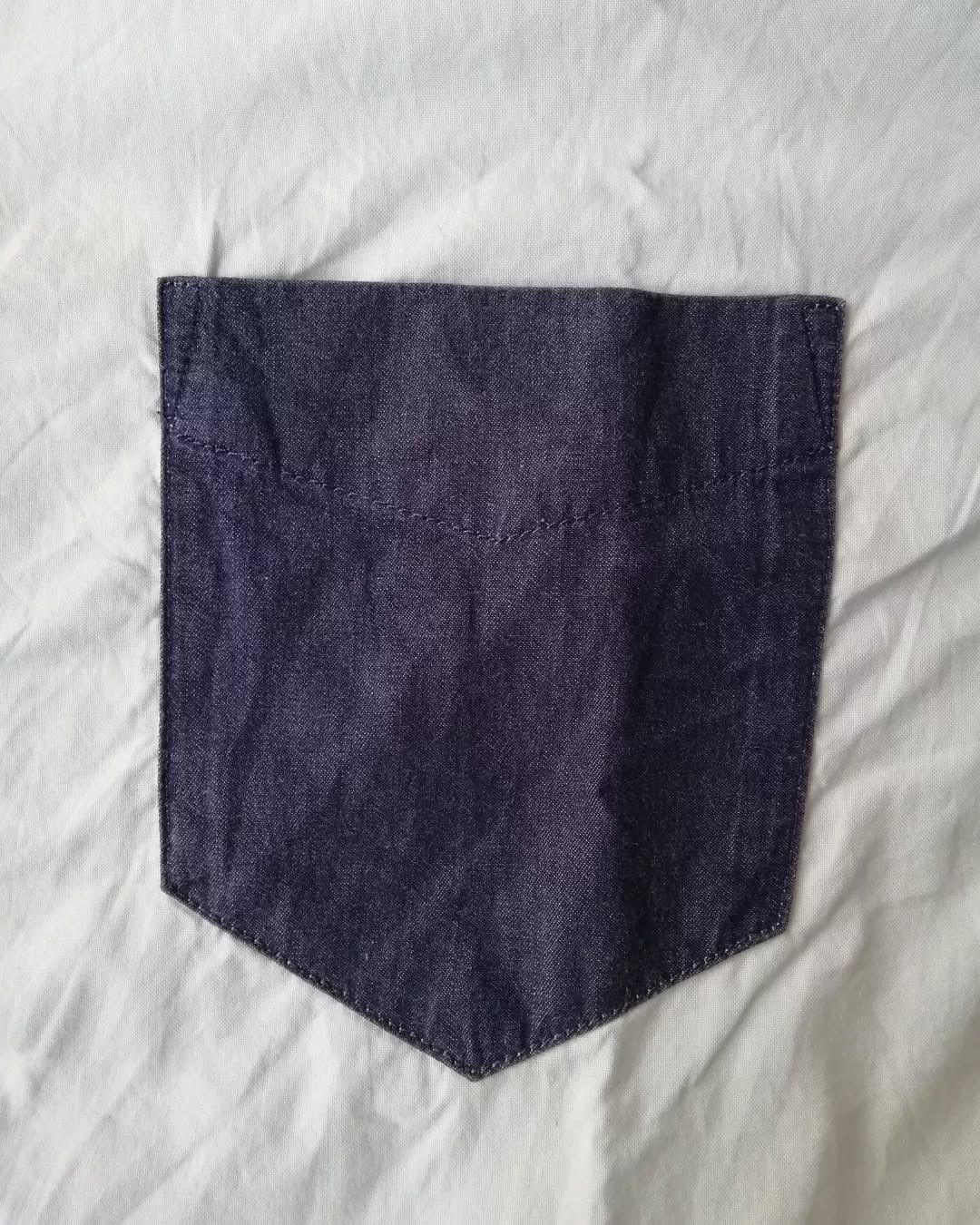 Diesel Diesel Blue Pocket Shirt Size US L / EU 52-54 / 3 - 6 Thumbnail