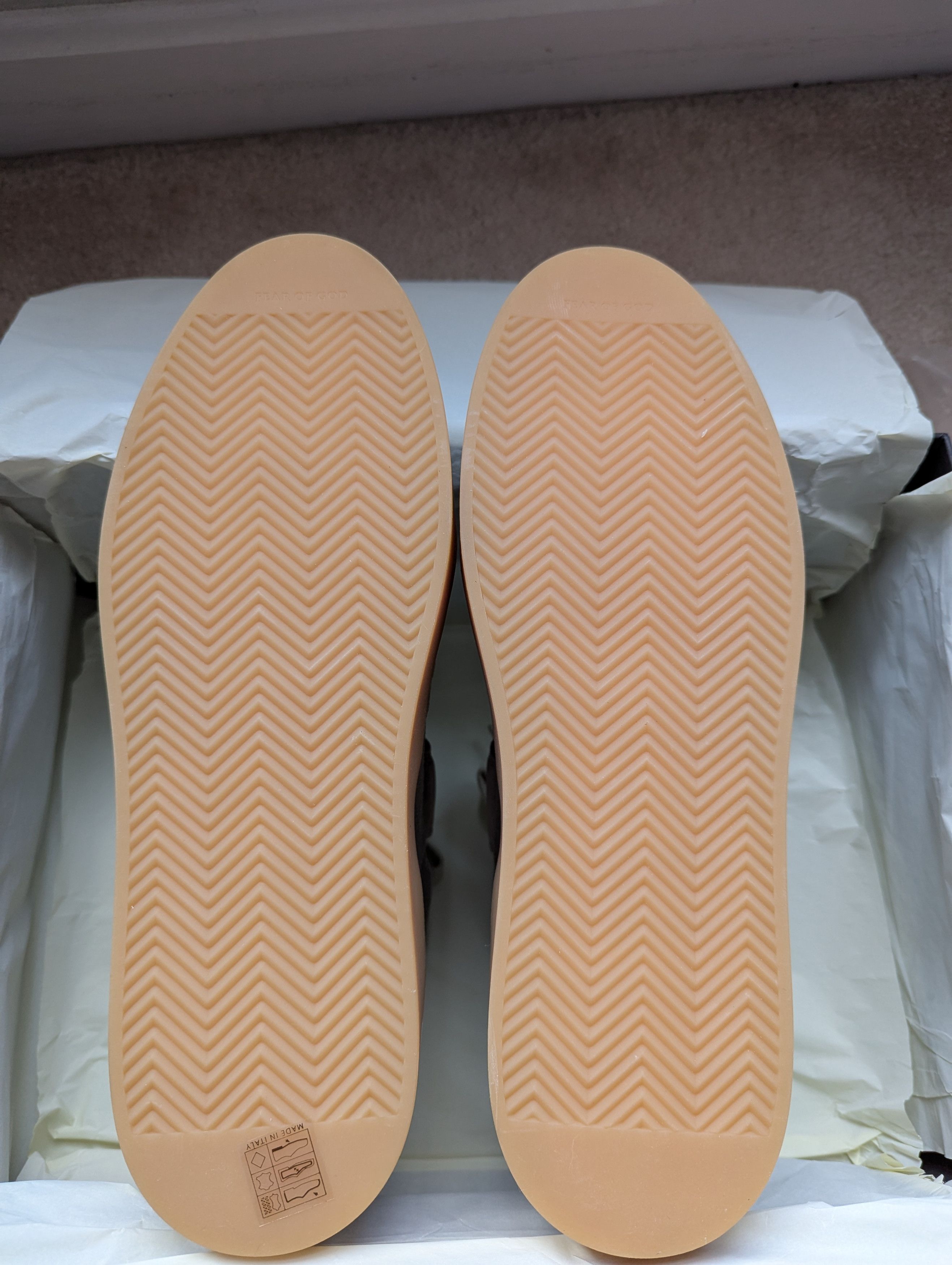 Fear of God Fear of God Suede Skate Mid ‘Interstellar Gum’ Size US 8 / EU 41 - 20 Thumbnail