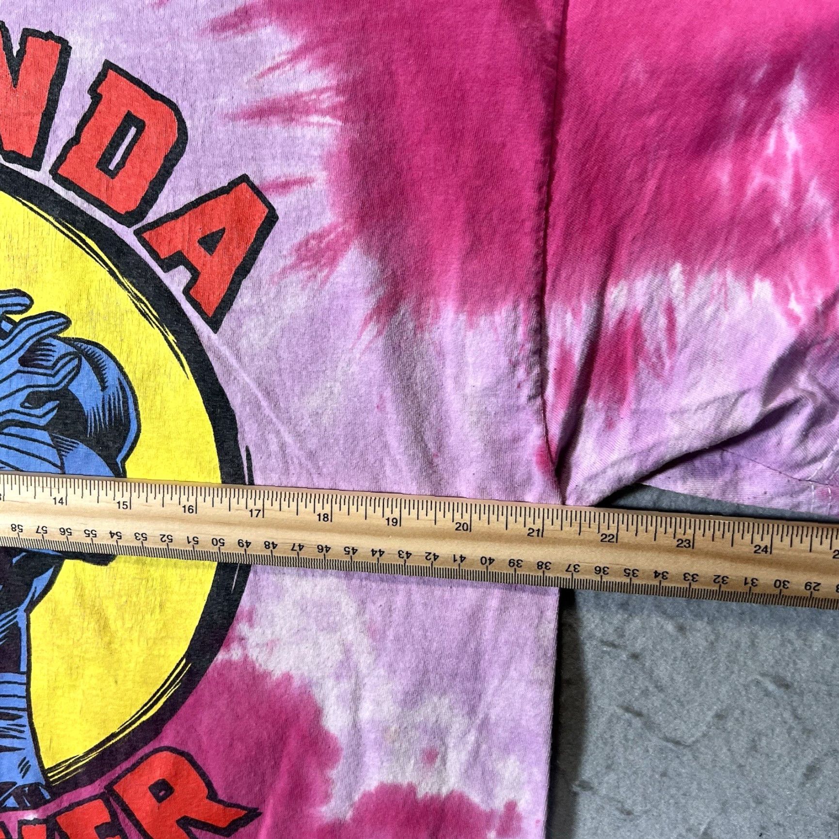 Vintage VINTAGE Marvel Wakanda Forever Movie T-Shirt Womens Size 1X 100% Cotton Tie Dye Size XL / US 12-14 / IT 48-50 - 3 Thumbnail