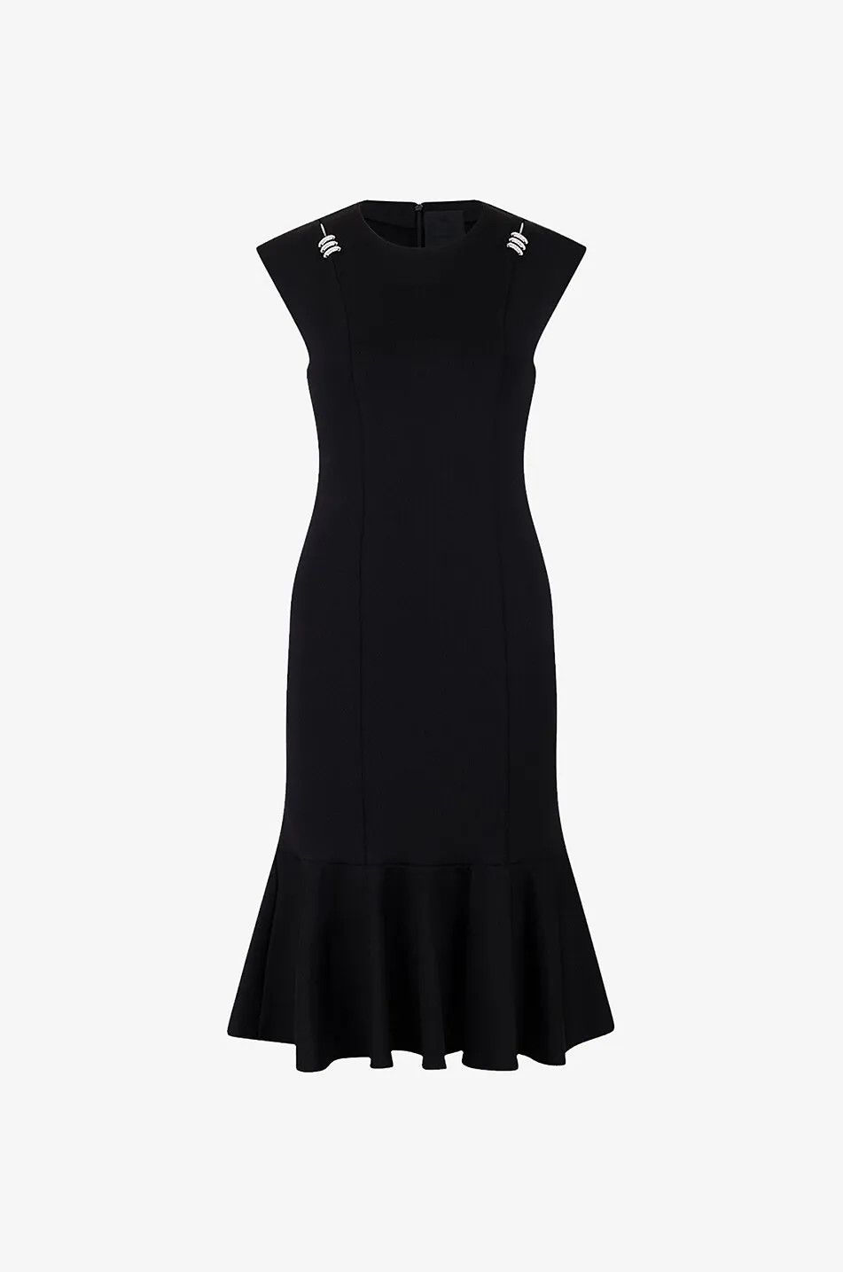 Givenchy o1srvl11e1124 Sleeveless Fit And Flare in Black Size XS / US 0-2 / IT 36-38 - 1 Thumbnail