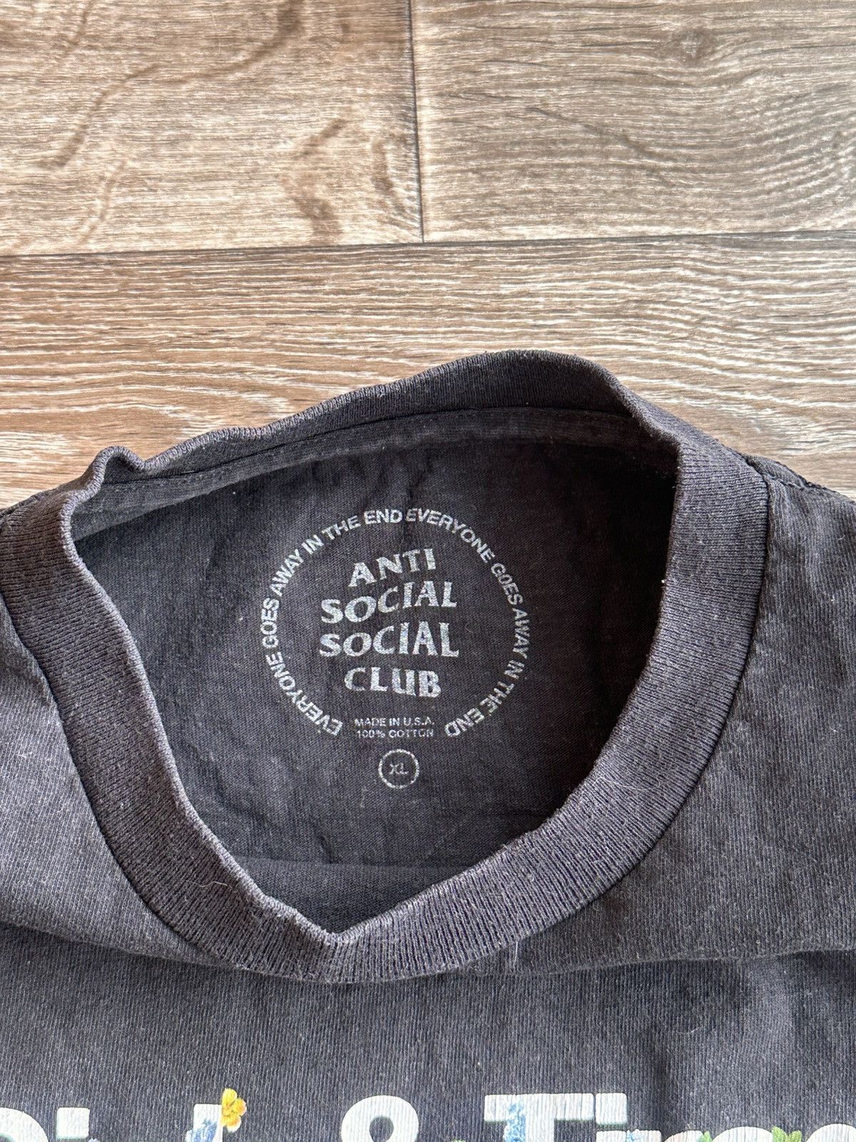 Anti Social Social Club 🔥 Anti Social Social Club DS Self Conclusion T Shirt ASSC Size US XL / EU 56 / 4 - 5 Thumbnail