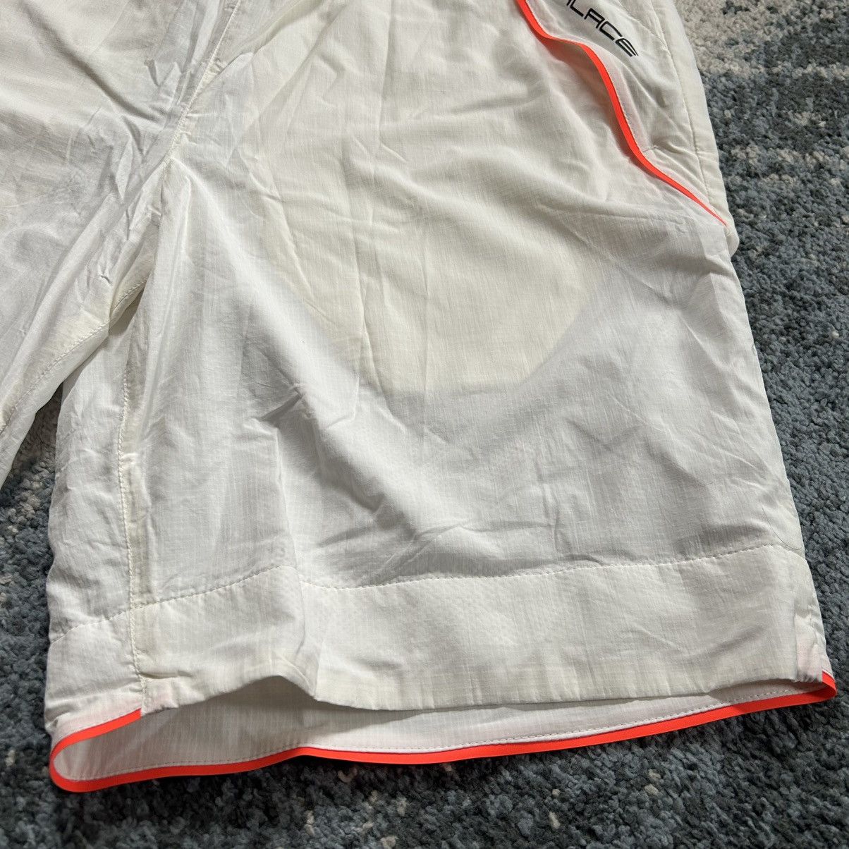 Palace SUMMER 2018 NYLON CRiNK RUNNER SHORTS WHiTE 3M SAFETY ORANGE Size US 34 / EU 50 - 8 Thumbnail