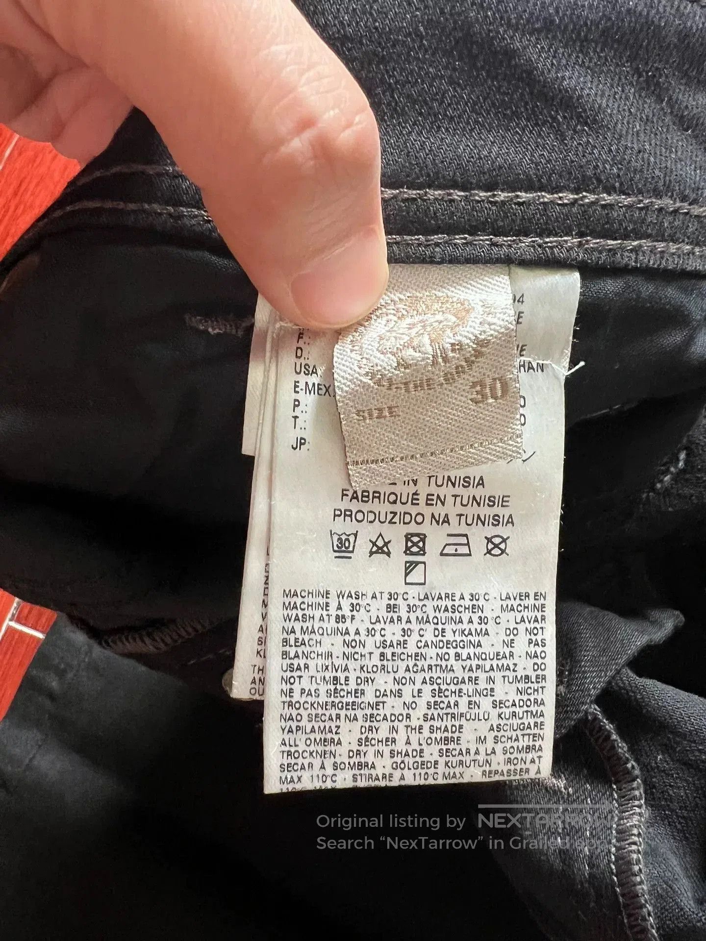 Diesel Diesel WAYKEE Men's Jeans. Size US 30 / EU 46 - 8 Thumbnail