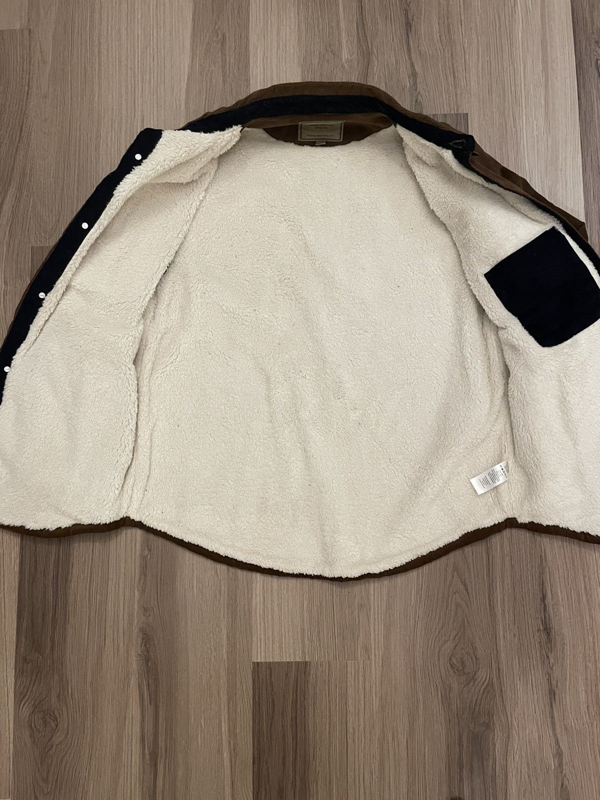 JACHS NY Sherpa Lined Corduroy Jacket Size US L / EU 52-54 / 3 - 4 Thumbnail