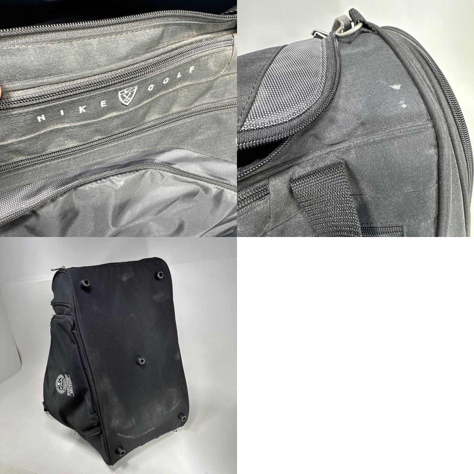 Nike VINTAGE Nike PGA Wisconsin Section Duffle Weekend Bag Big Blue Nike Golf Bag Duffle Mens Womens Unisex 90s Duffle Bag Size ONE SIZE - 11 Thumbnail