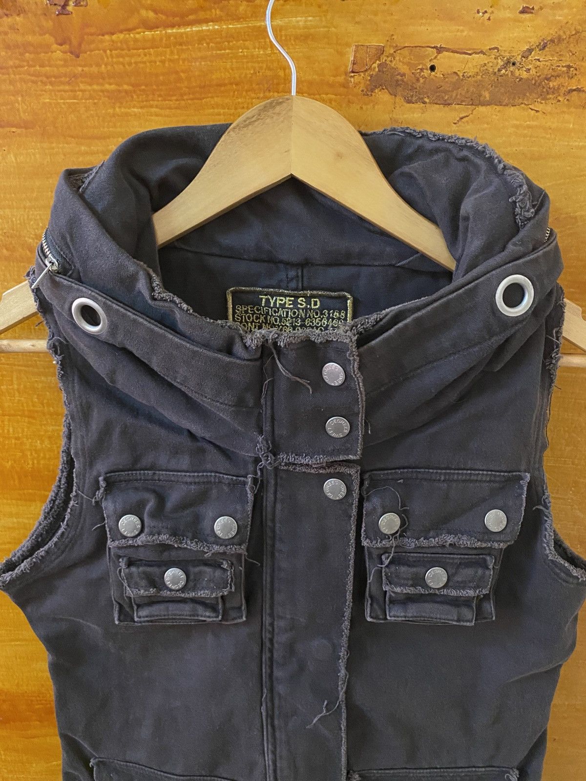 Japanese Brand Sweet Degress type S,D US army vest jacket Size L / US 10 / IT 46 - 4 Thumbnail