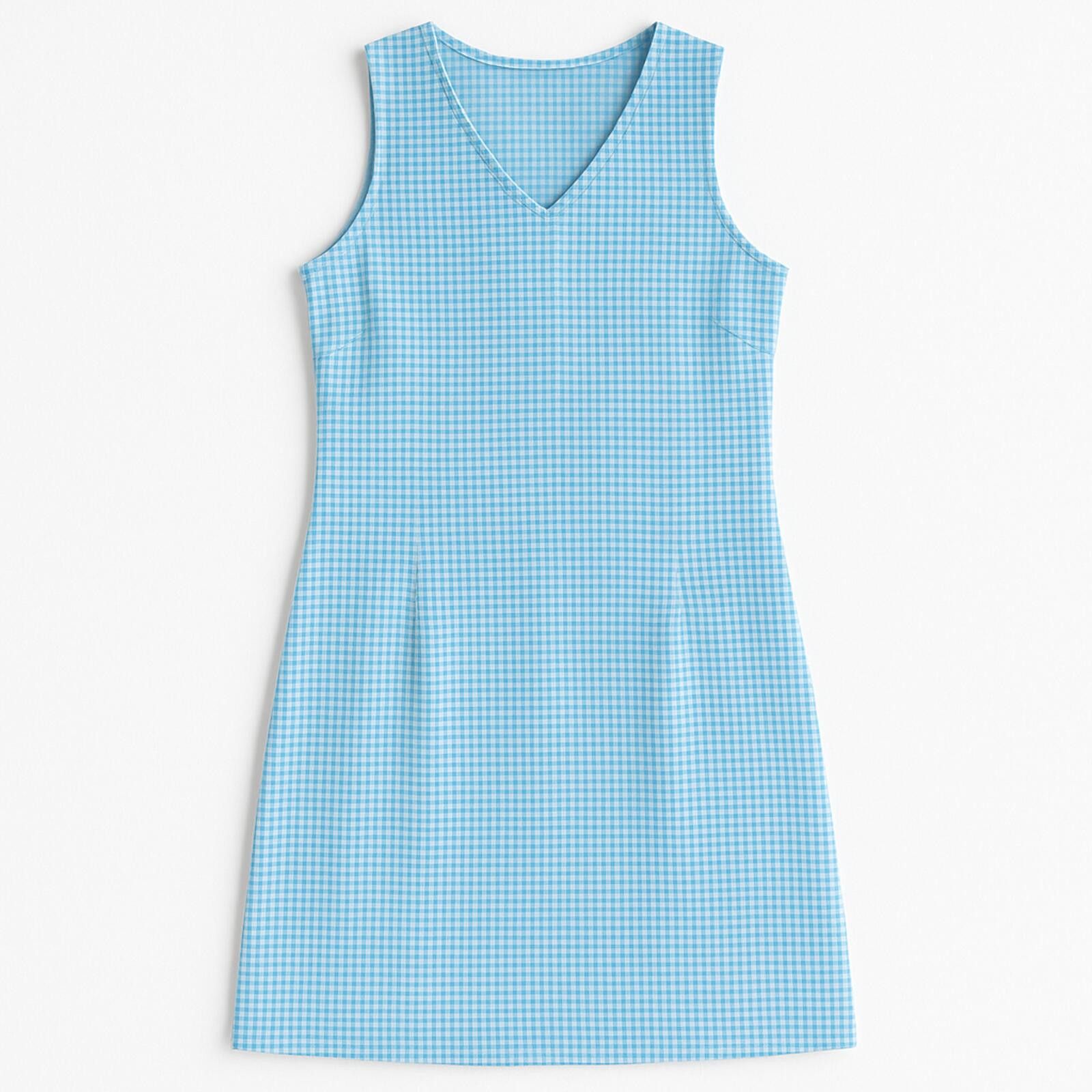 Faded Glory Faded Glory Vintage Blue & White Gingham Dress Womens Small Size S / US 4 / IT 40 - 1 Thumbnail