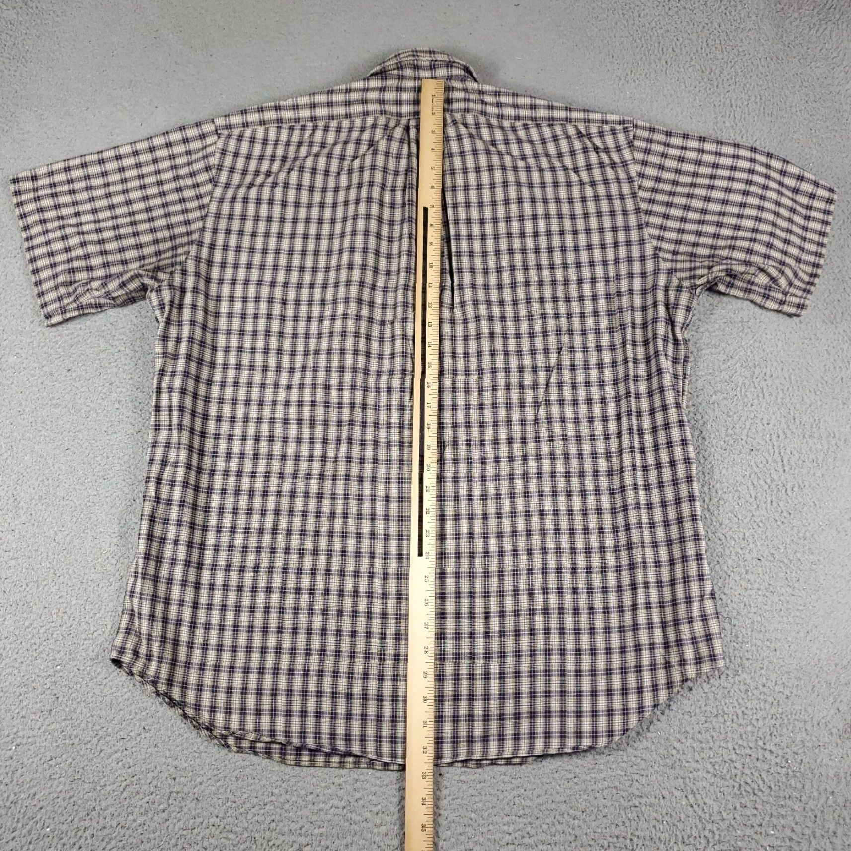 Ralph Lauren Ralph Lauren Shirt Mens Large Multicolor Plaid Polo Button-Up Short Sleeve Casual Classic 90s Preppy Mens Size US L / EU 52-54 / 3 - 5 Thumbnail